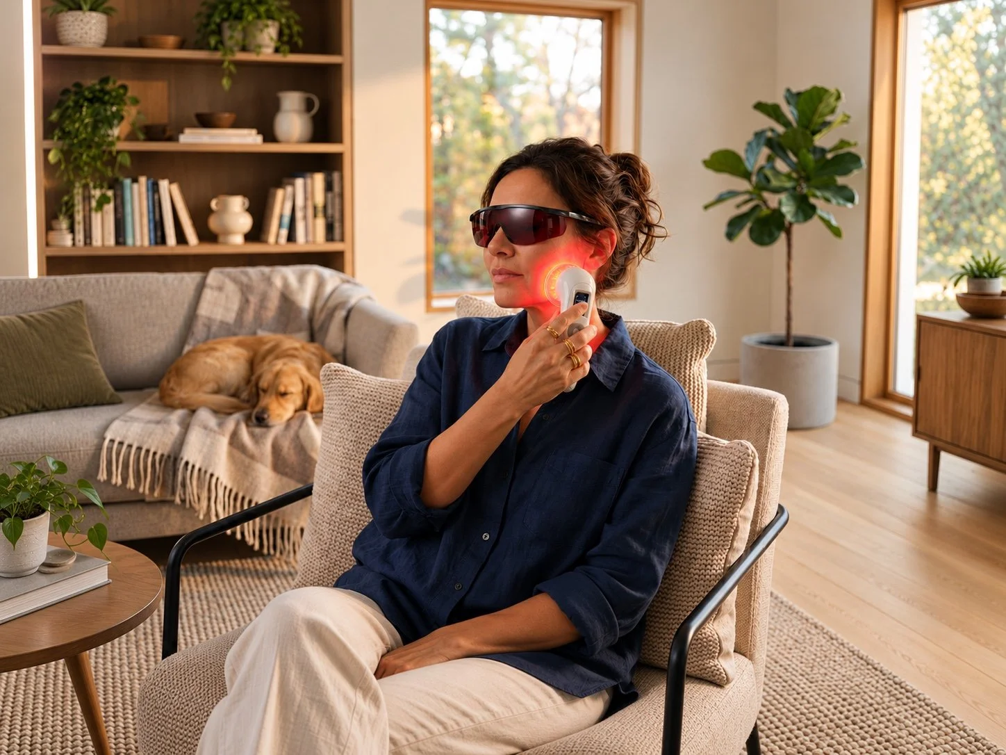 Red Light Therapy for TMJ 
