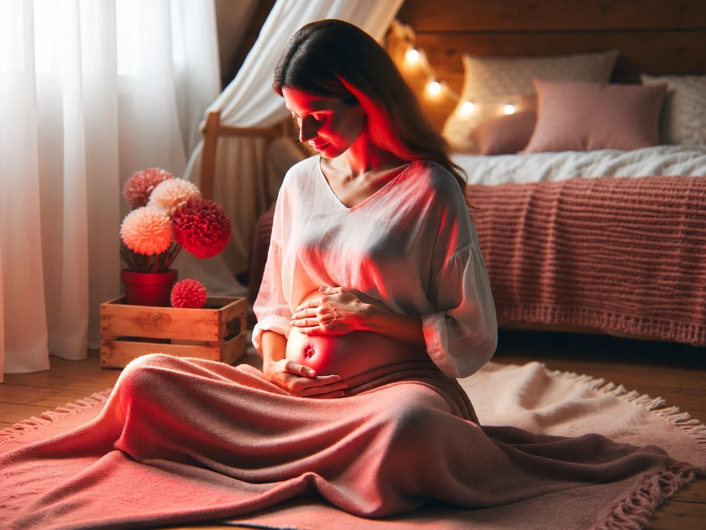Red Light for Post Partum Perineal Healing
