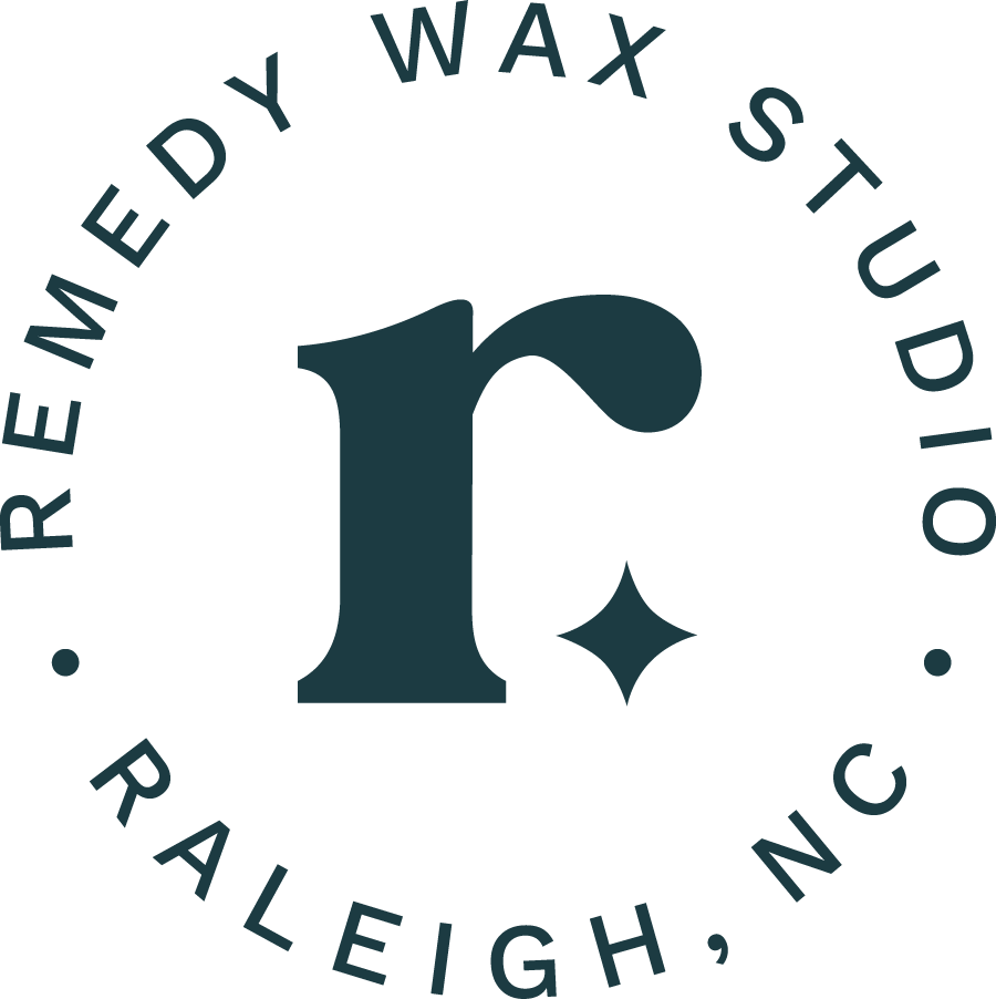 remedy wax studio logo