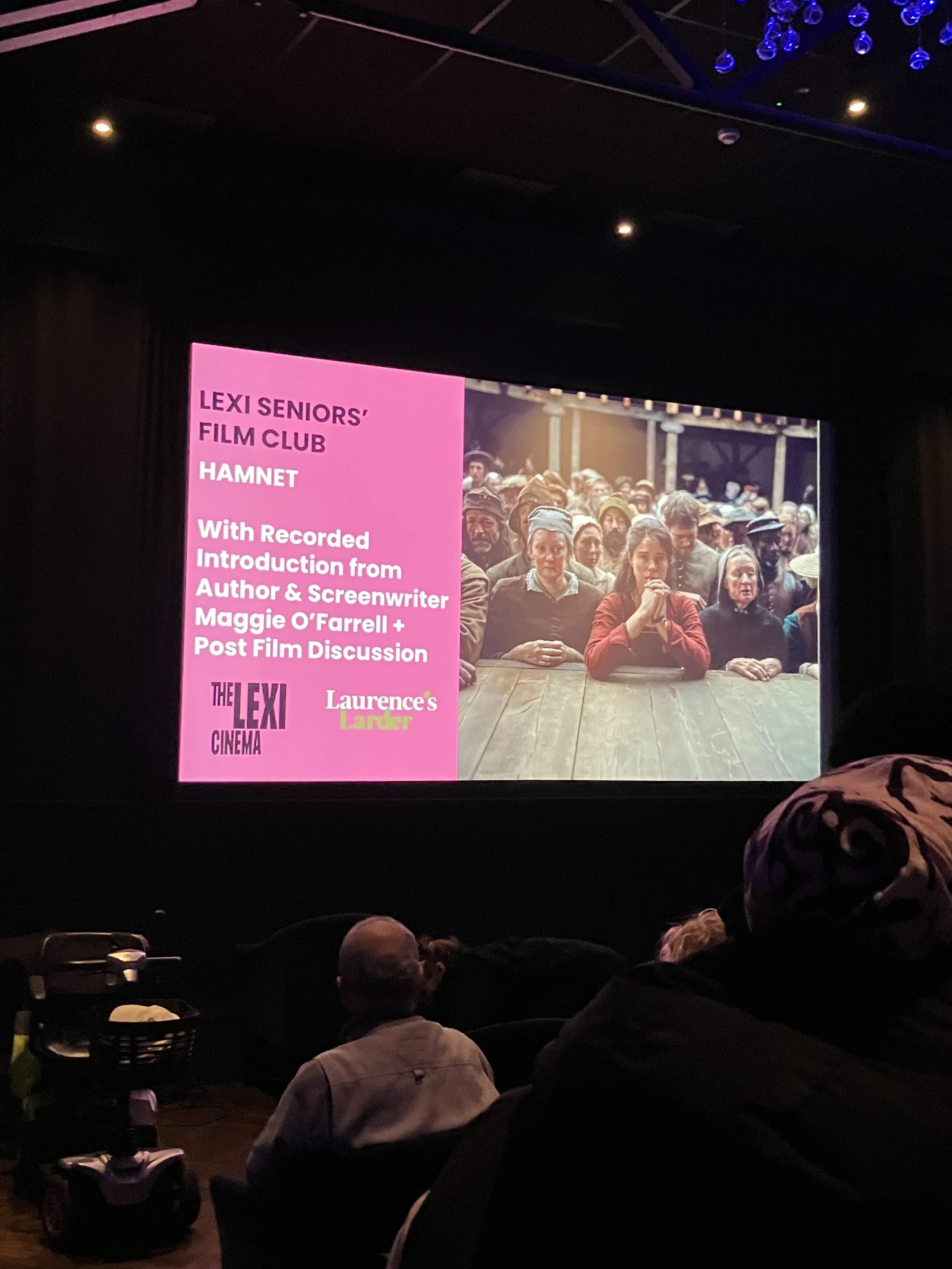 The Lexi x Laurence’s Larder Senior Film Club 