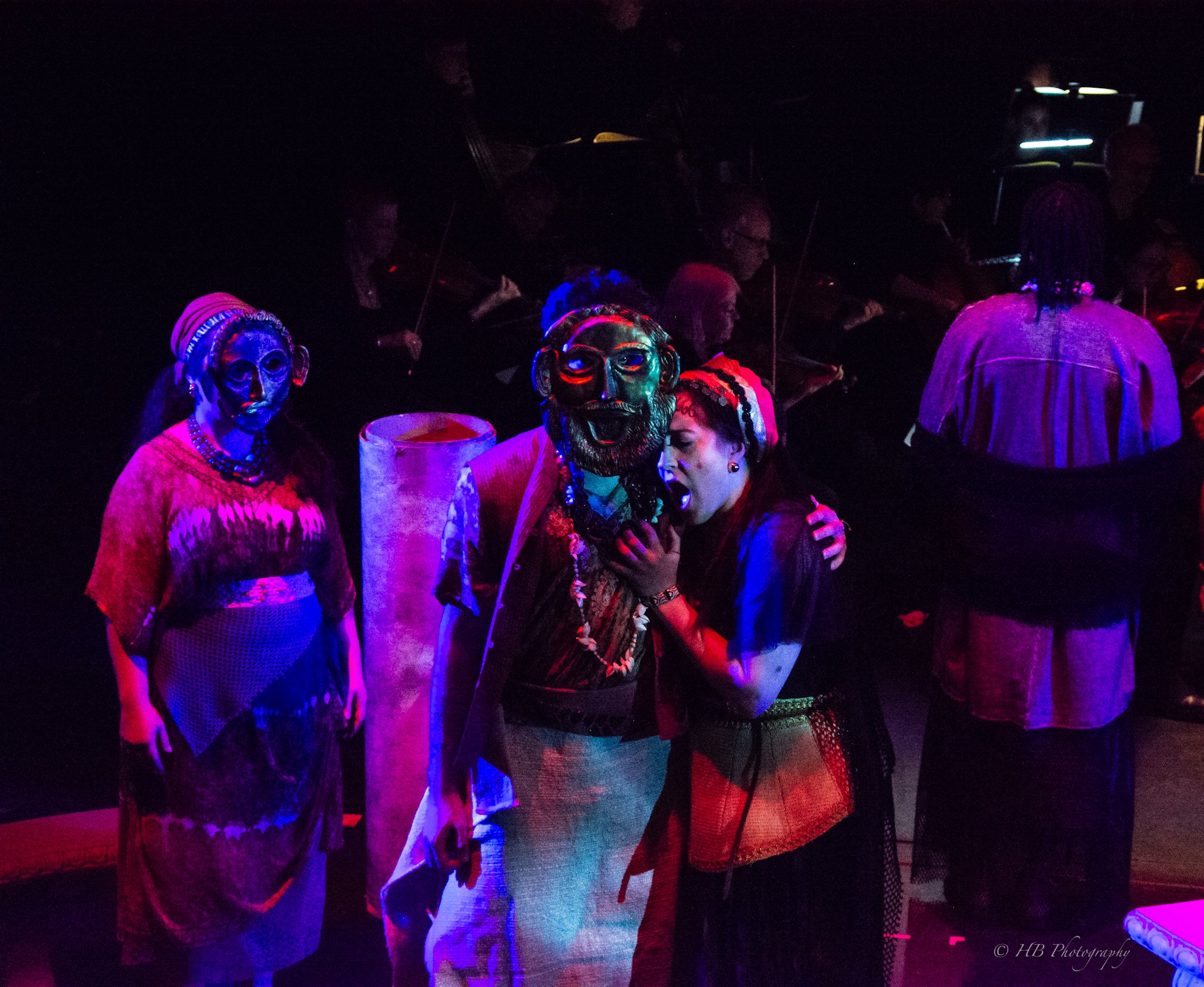 Mask Design and Construction for Bronx Opera