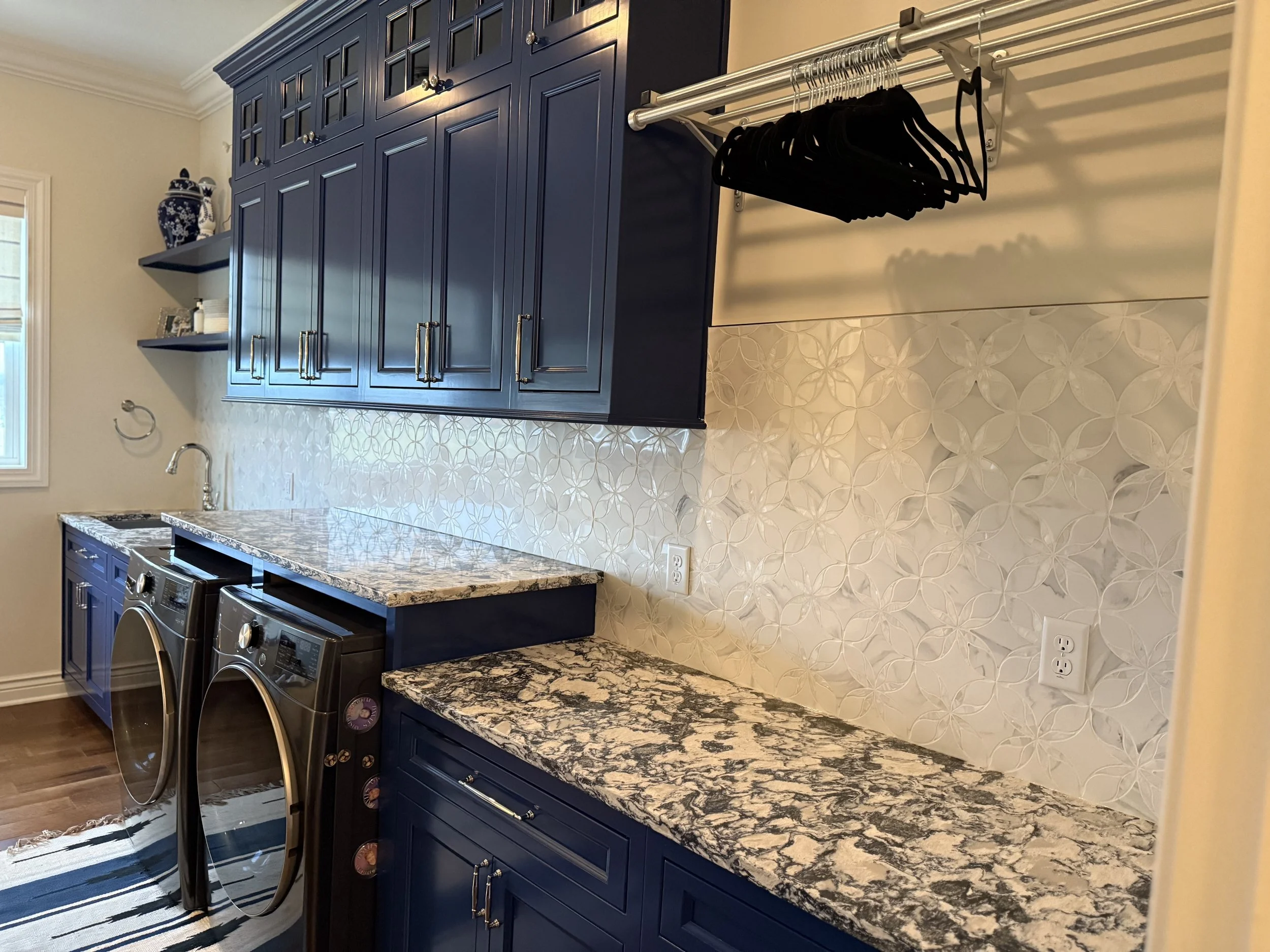 Laundry Room Backsplash