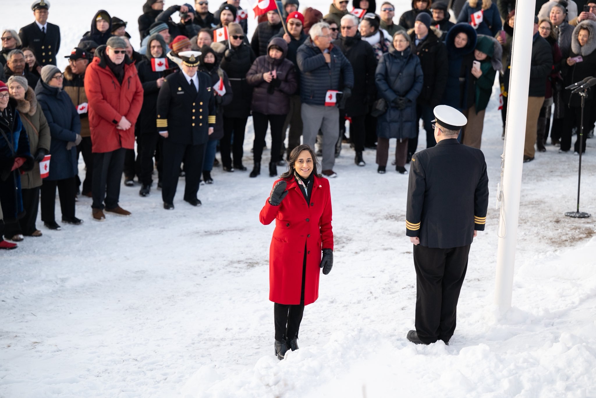 MP and Minister of Foreign Affairs Anita Anand opens Canada’s first consulate in Nuuk, Greenland