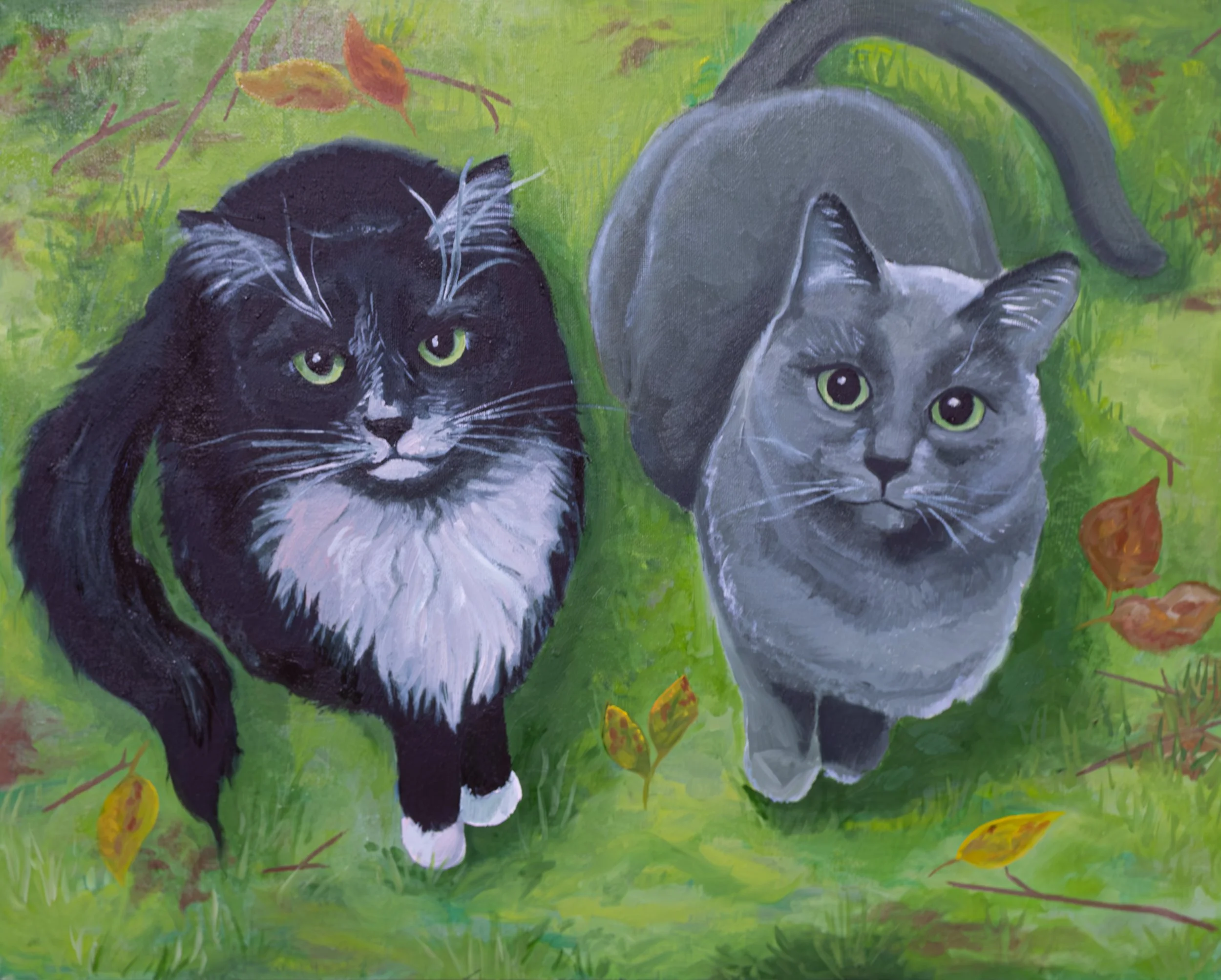 Mako and Reggie
Oil
2025
16x20