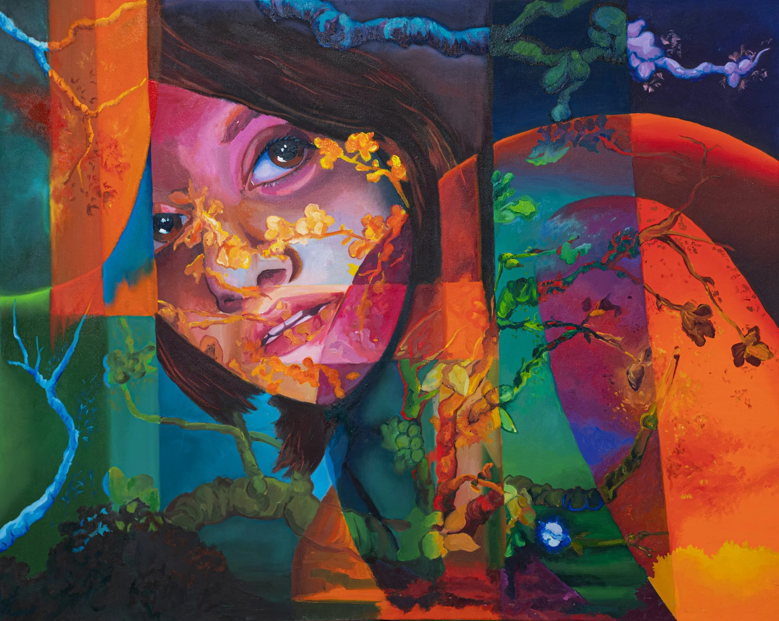 First Time Seeing Van Gogh
Oil
2025
38x30"