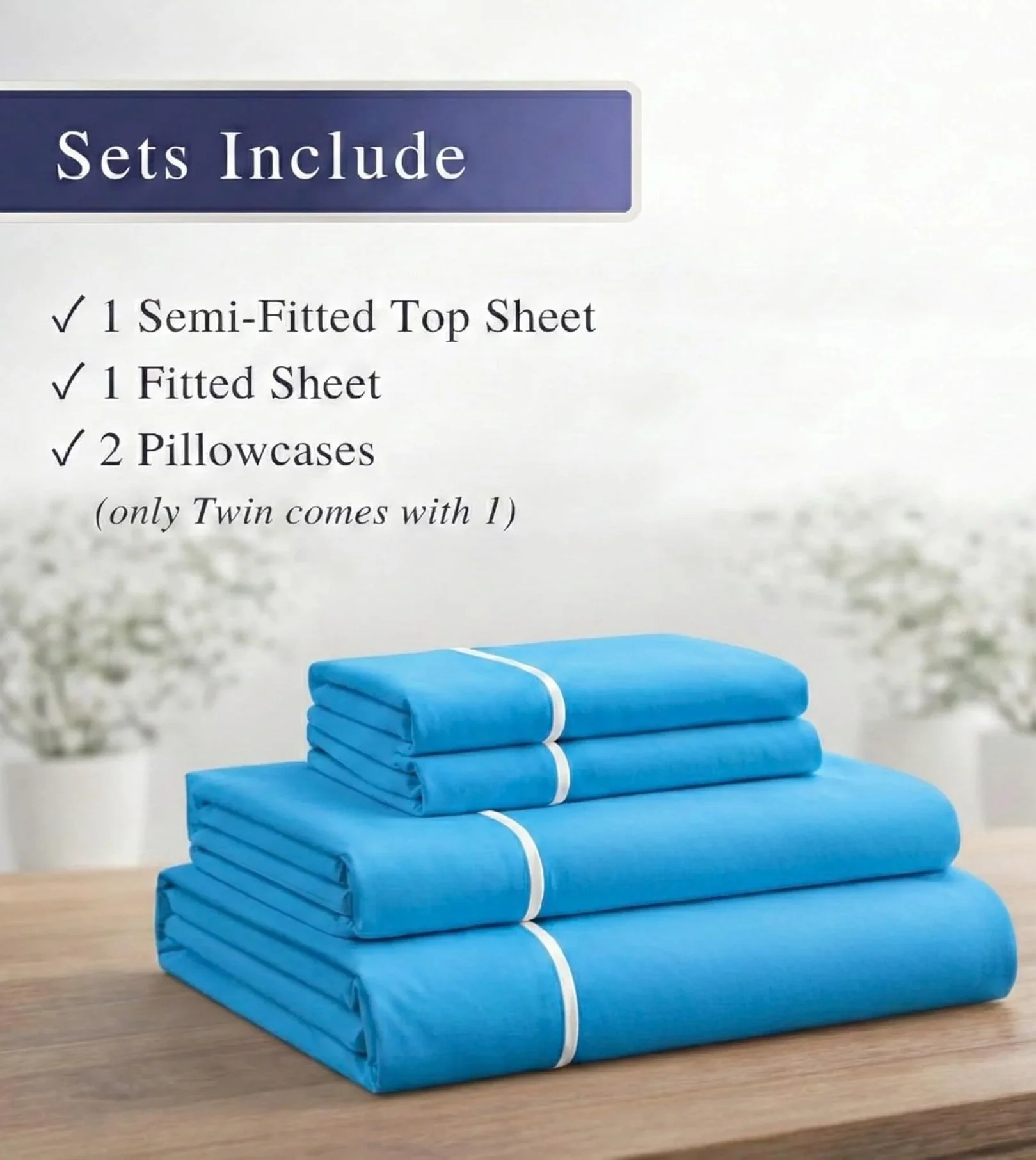 Organic Percale Sheet Set