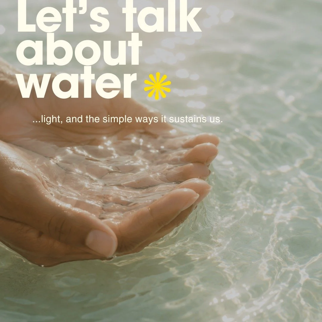 Lately, I&rsquo;ve been thinking a lot about water and the ways it quietly shows up in our lives. 

I wrote a reflection on it, and how it connects us through pregnancy, postpartum, newborn care, and our everyday.

This post is only a small piece of 