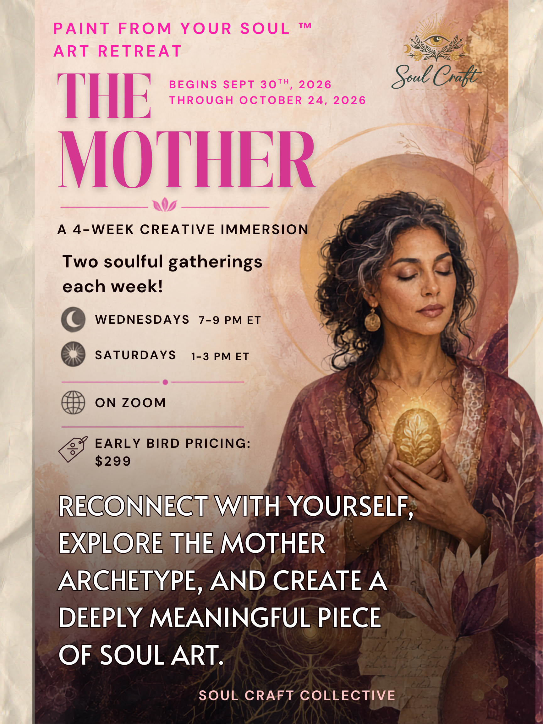 "The Mother," Paint From Your Soul Virtual 4-Wk Retreat