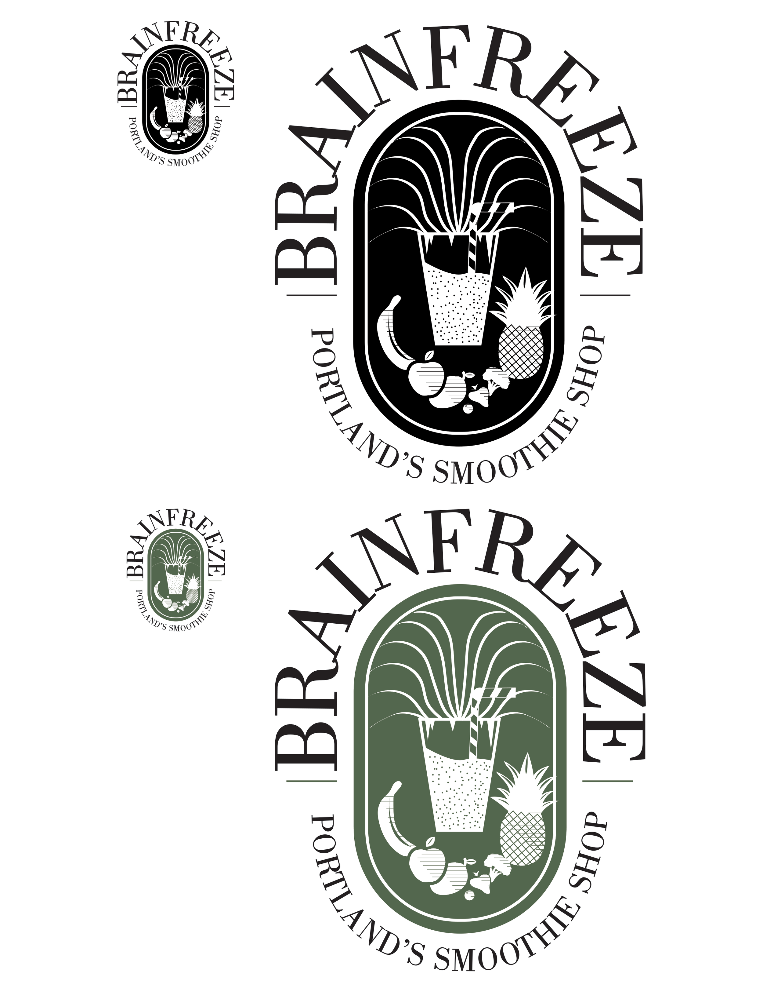 Brainfreeze Logo Concept