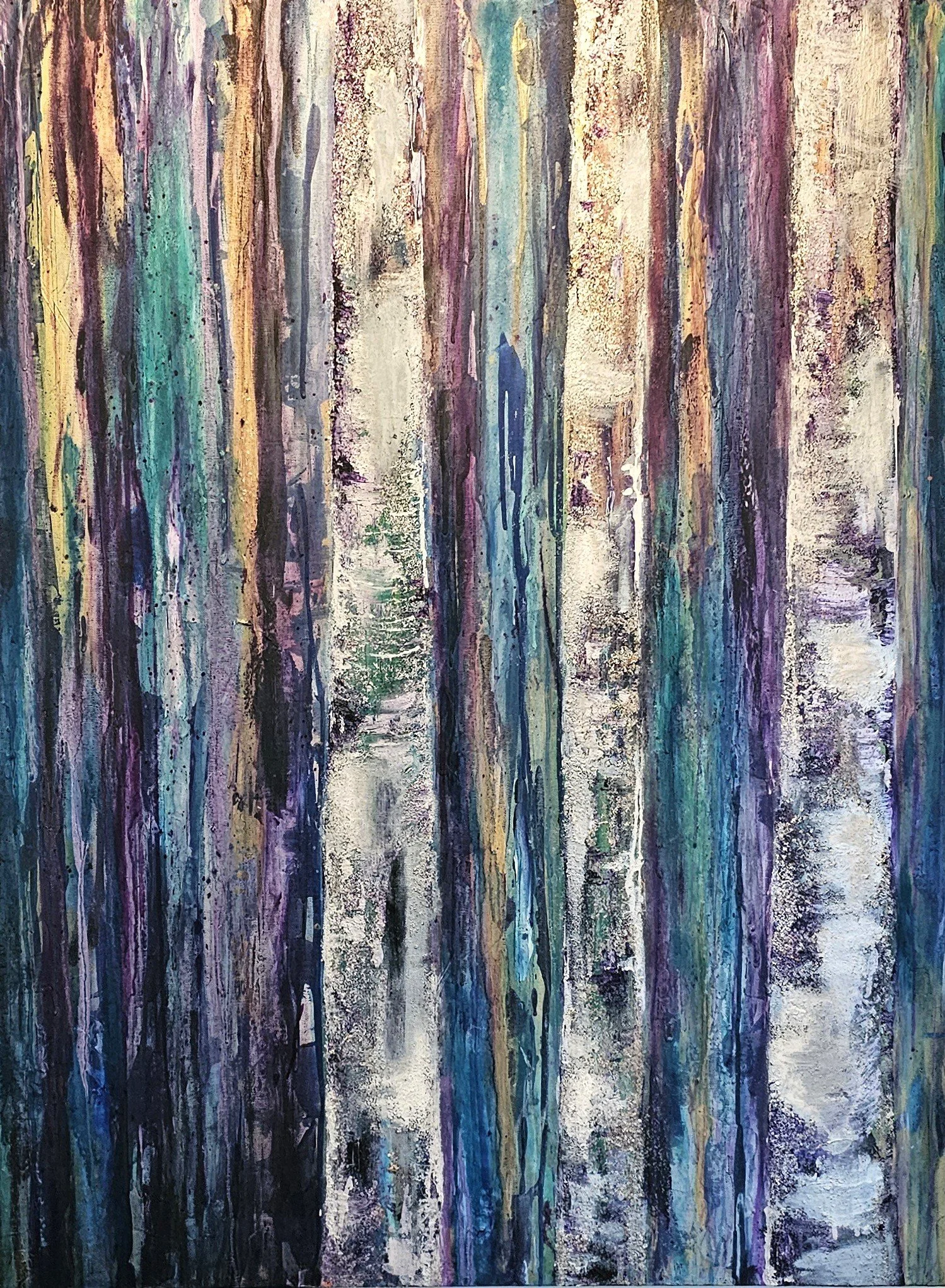 We Three Trees. Acrylic on Canvas. 36x48