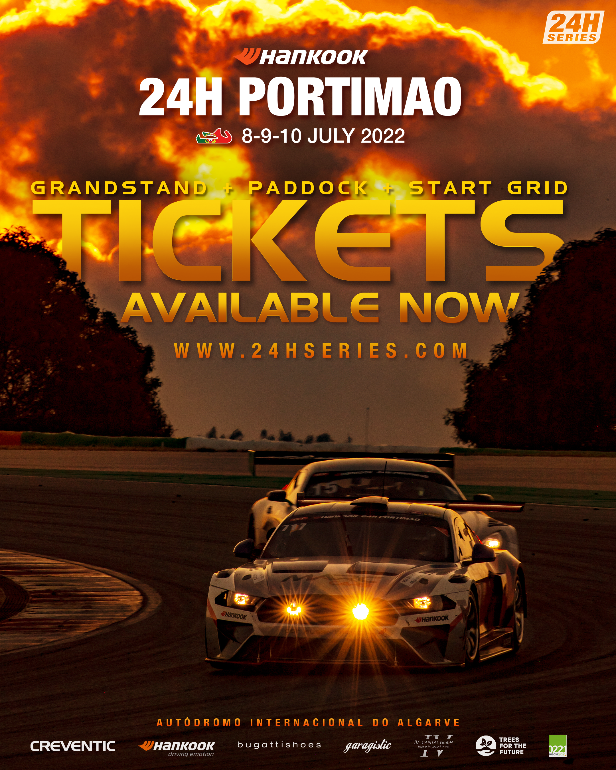 Tickets Poster for the 24H Portimao 2022