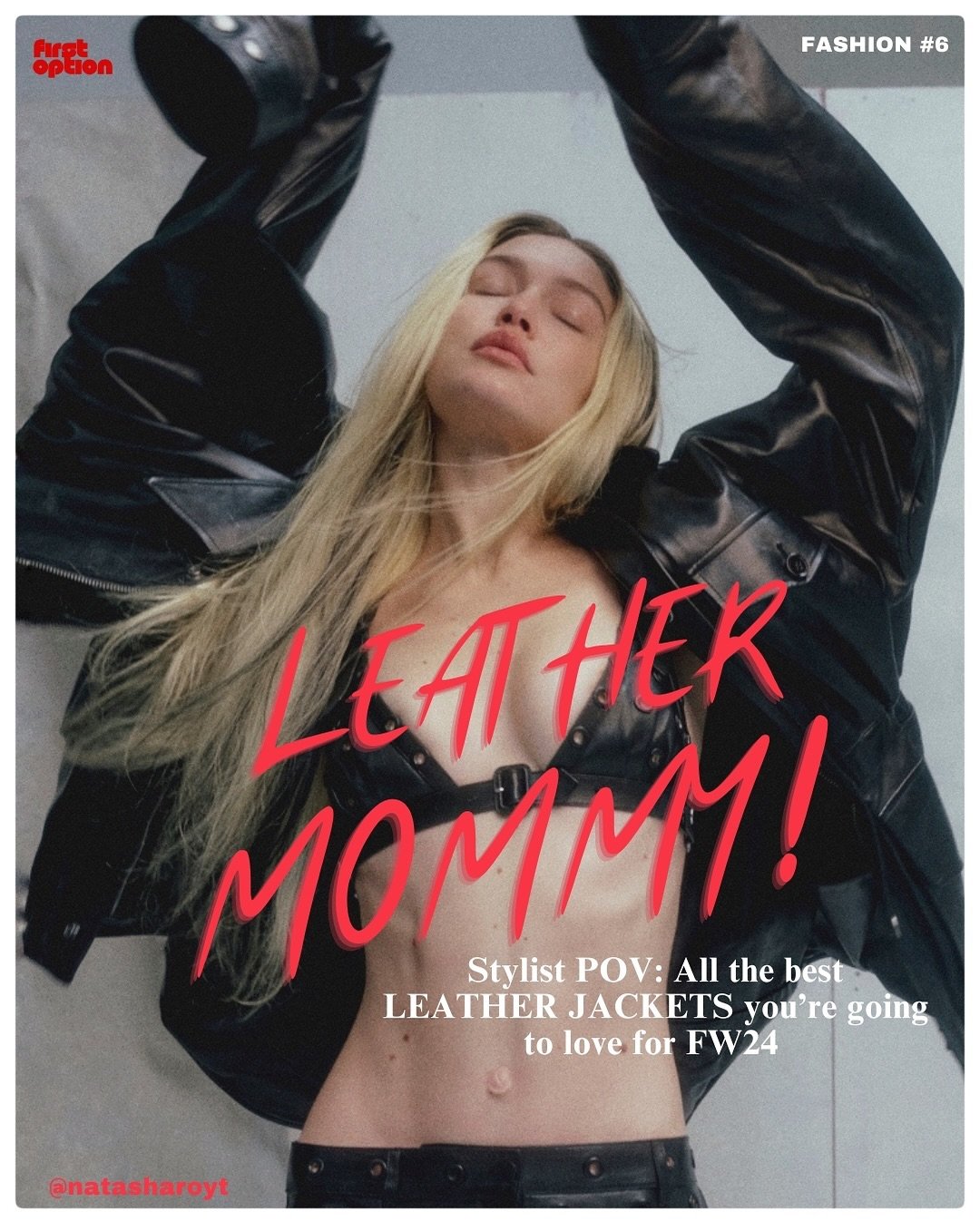 Here&rsquo;s a little LEATHER JACKET edit I made for FW24!  I&rsquo;ve always had a thing for them so I&rsquo;m thrilled that they&rsquo;re back in a big way this season. I might&rsquo;ve gone just a smidge overboard in my enthusiasm for the wide var