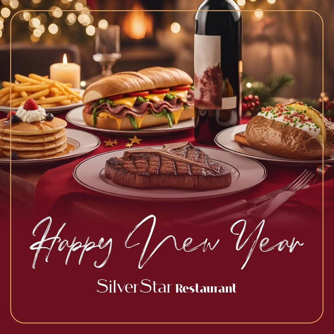 Wishing all our cherished customers a year filled with joy, prosperity, and delicious moments. Thank you for being a part of the Silver Star family. We can't wait to serve you again in 2026!
.
.
.
.
.
#HappyNewYear #2026 #SilverStarRestaurant #NewYea