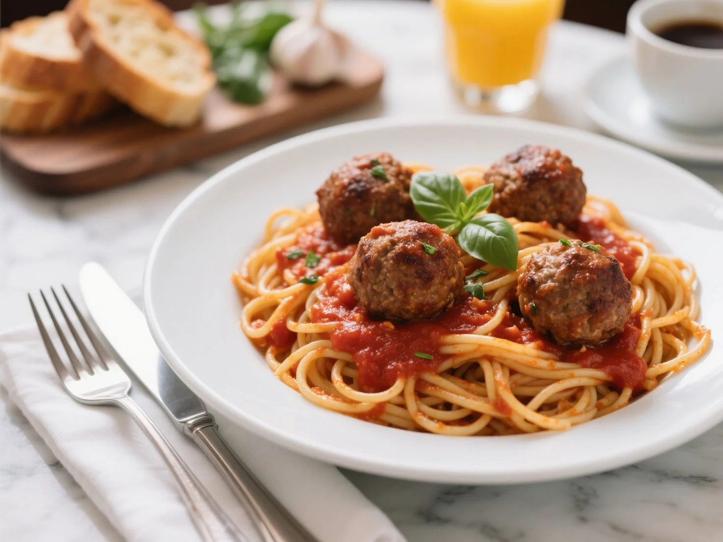 Spaghetti & Meatballs.