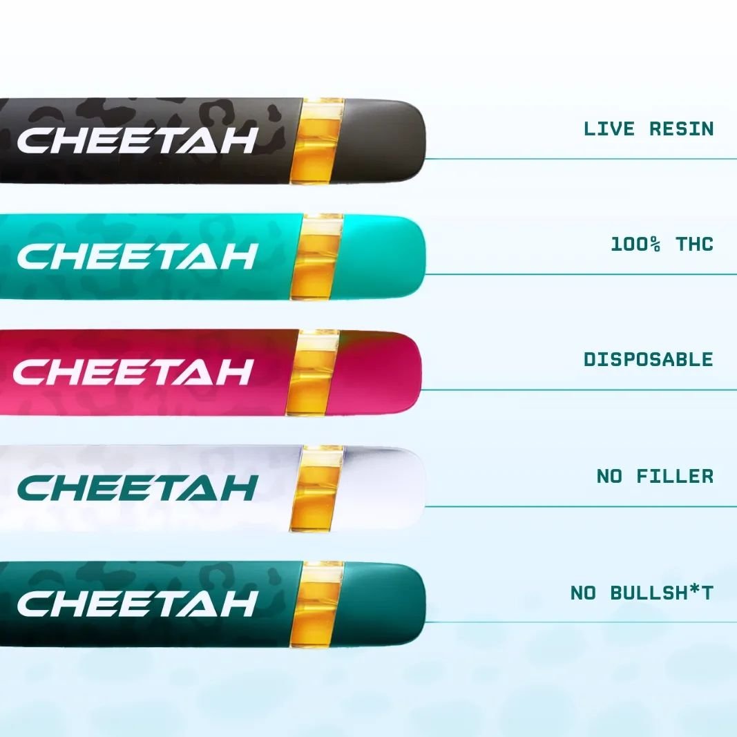High quality rechargeable, disposable... No Bullshi*t #liveresin #cheetahcannabis abis 🐆  #curaleaf