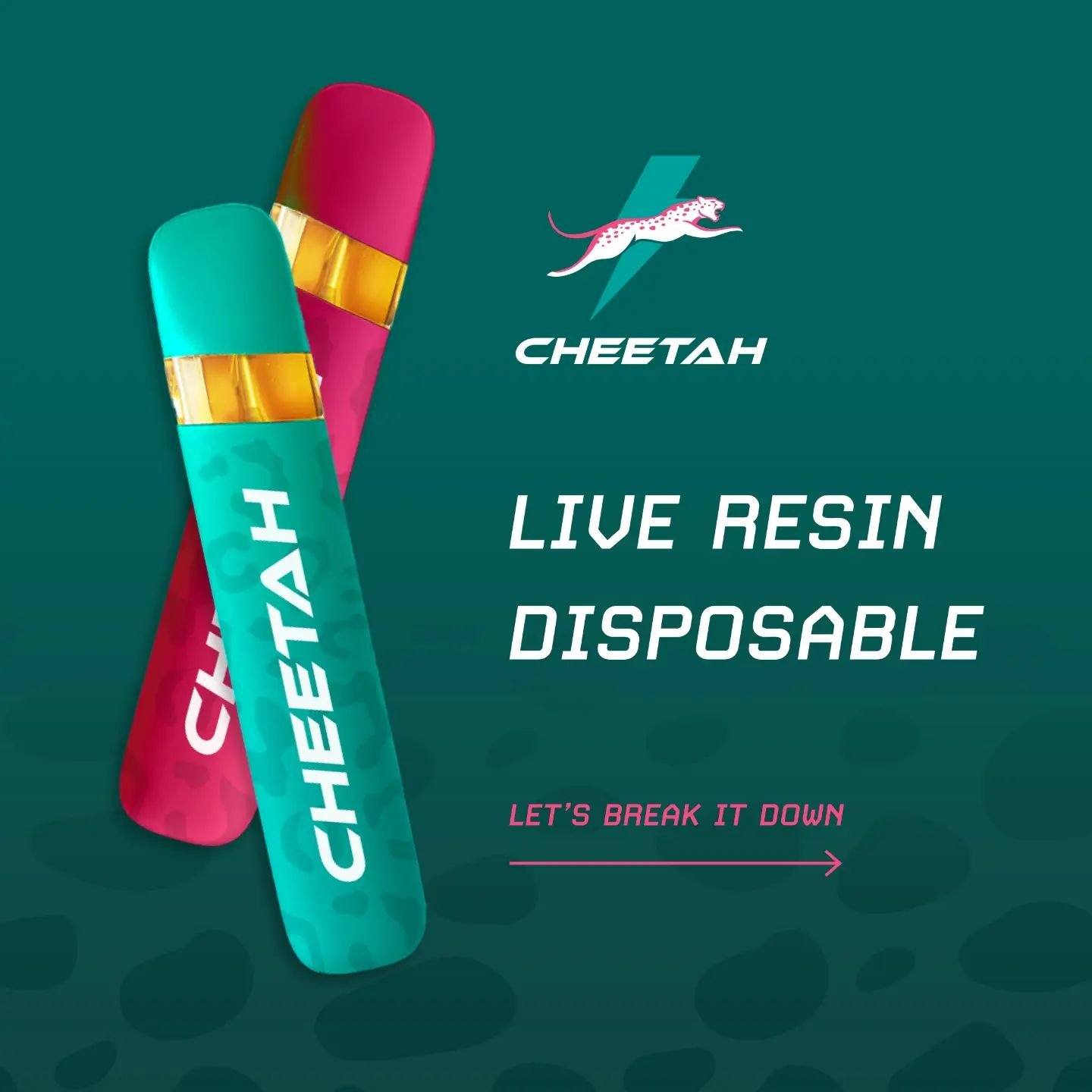Dive into the technology of the 🐆. Great hardware + 100% live resin = a perfect experience. 

#cannabisunleashed 
#noclogging 
#cheetahcannabis