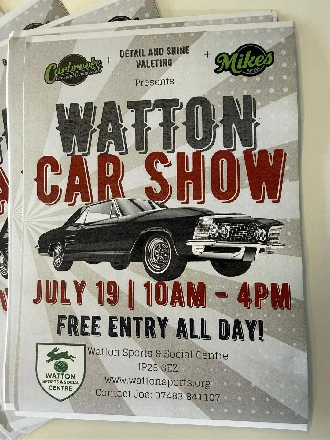Watton Classic car Show