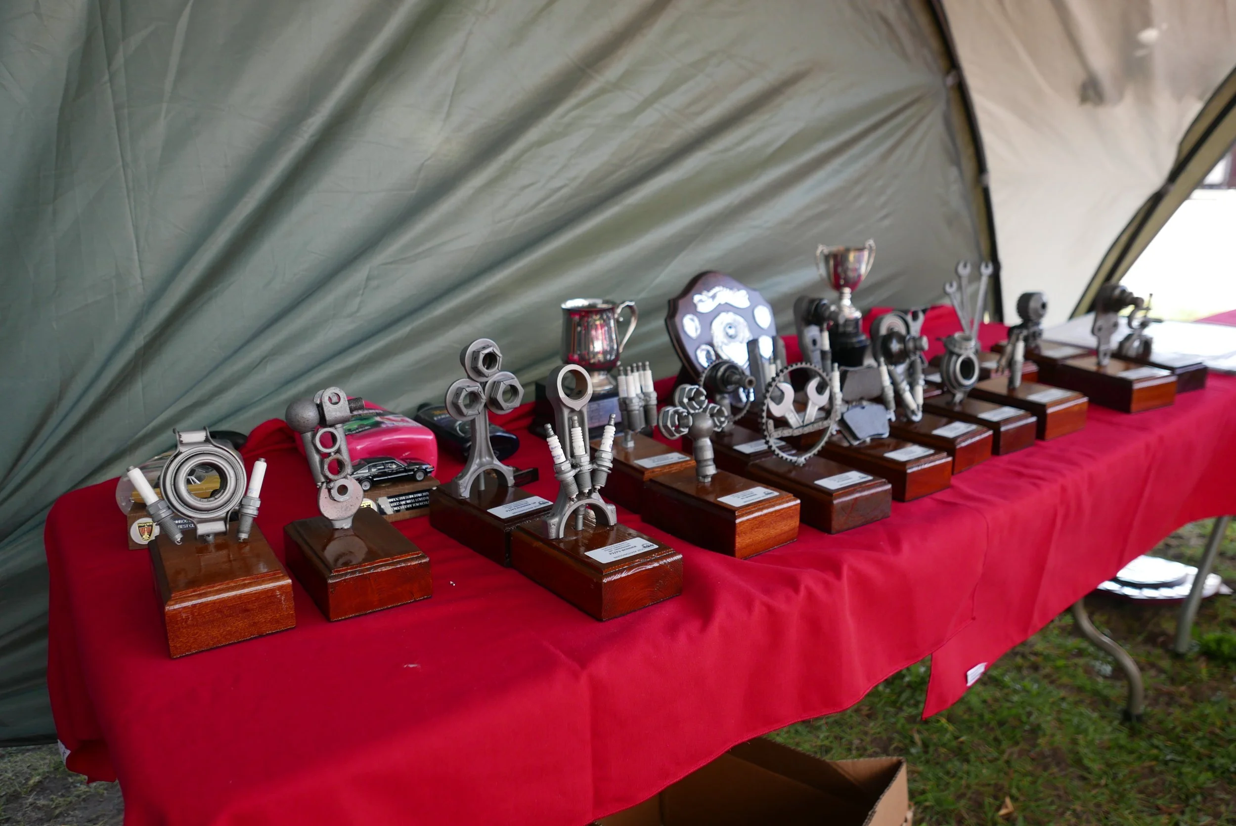Trophies Made by Glen & Marie-Anne Read