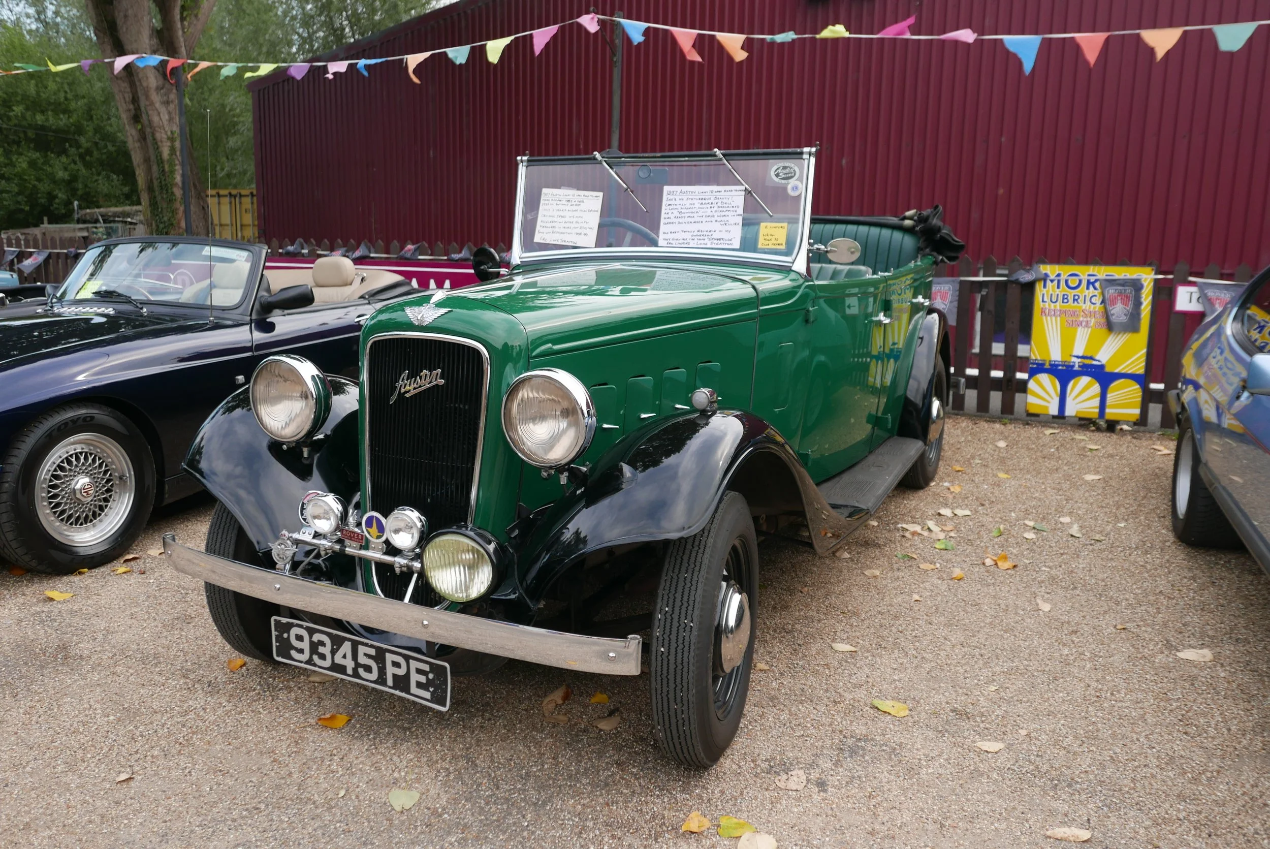 Non-Rover Winner - 1937 Austin 12 Tourer - 9345 PE