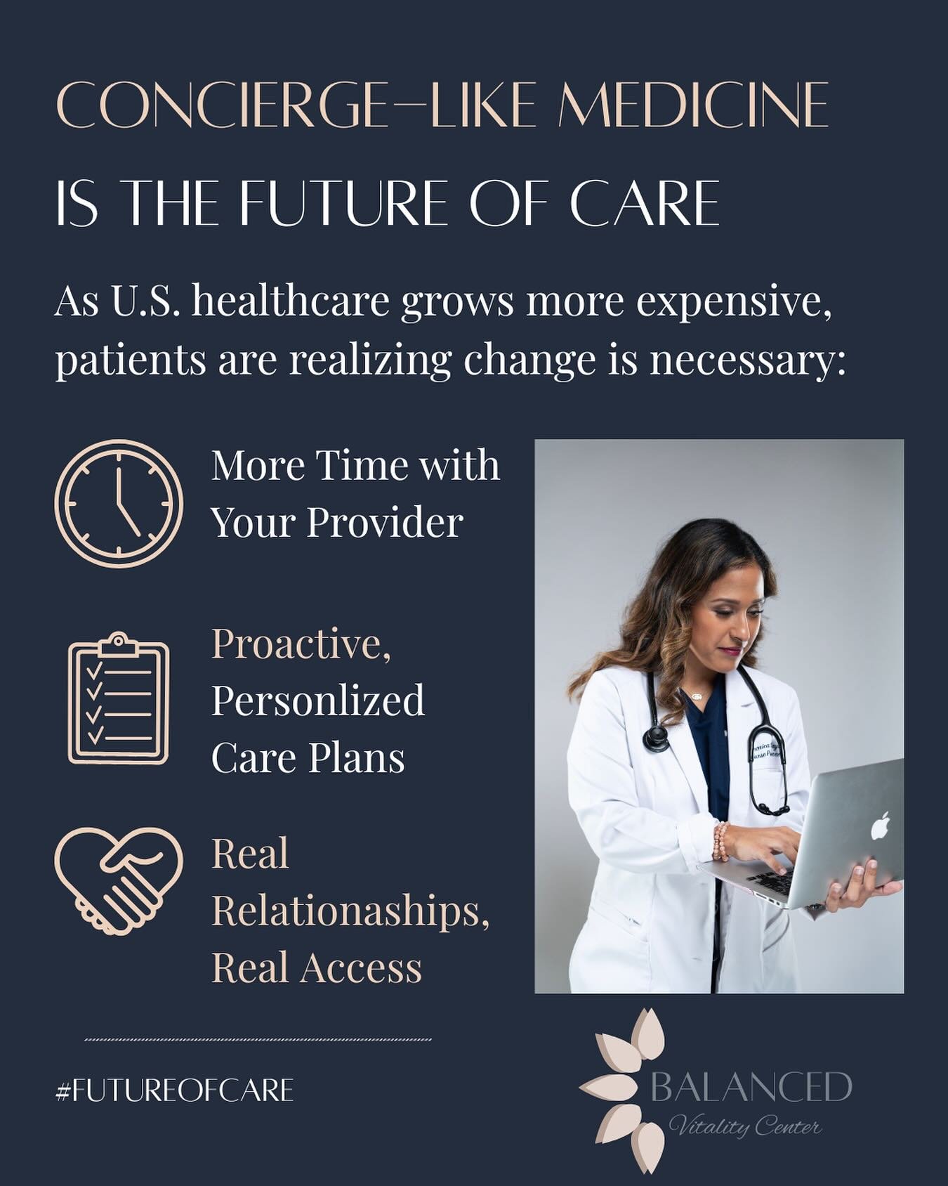 Why Concierge-Style Medicine Is the Future (And Why Patients Are Already Feeling the Shift)

The U.S. healthcare system is changing - fast.
With rising premiums, shrinking coverage, longer wait times, and growing uncertainty around ACA protections, p