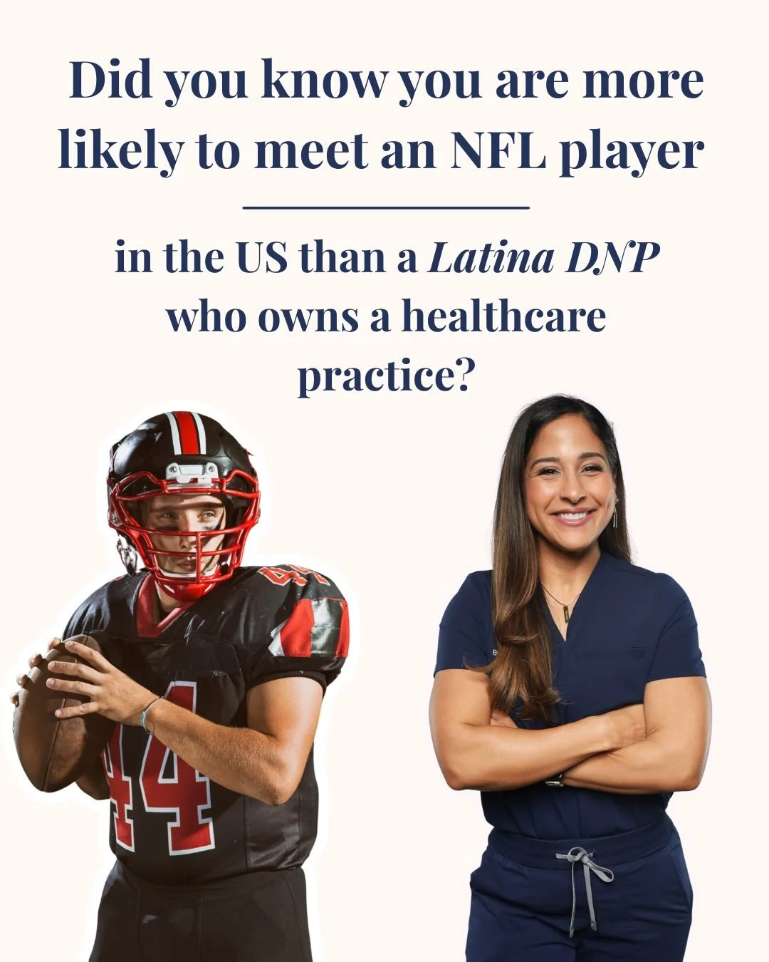Learn Something New &ndash; Day 7

Today I learned something that really made me pause.

There may only be around 200&ndash;300 Latina nurse practitioners with doctoral degrees who own a healthcare practice in the entire United States.

On Internatio