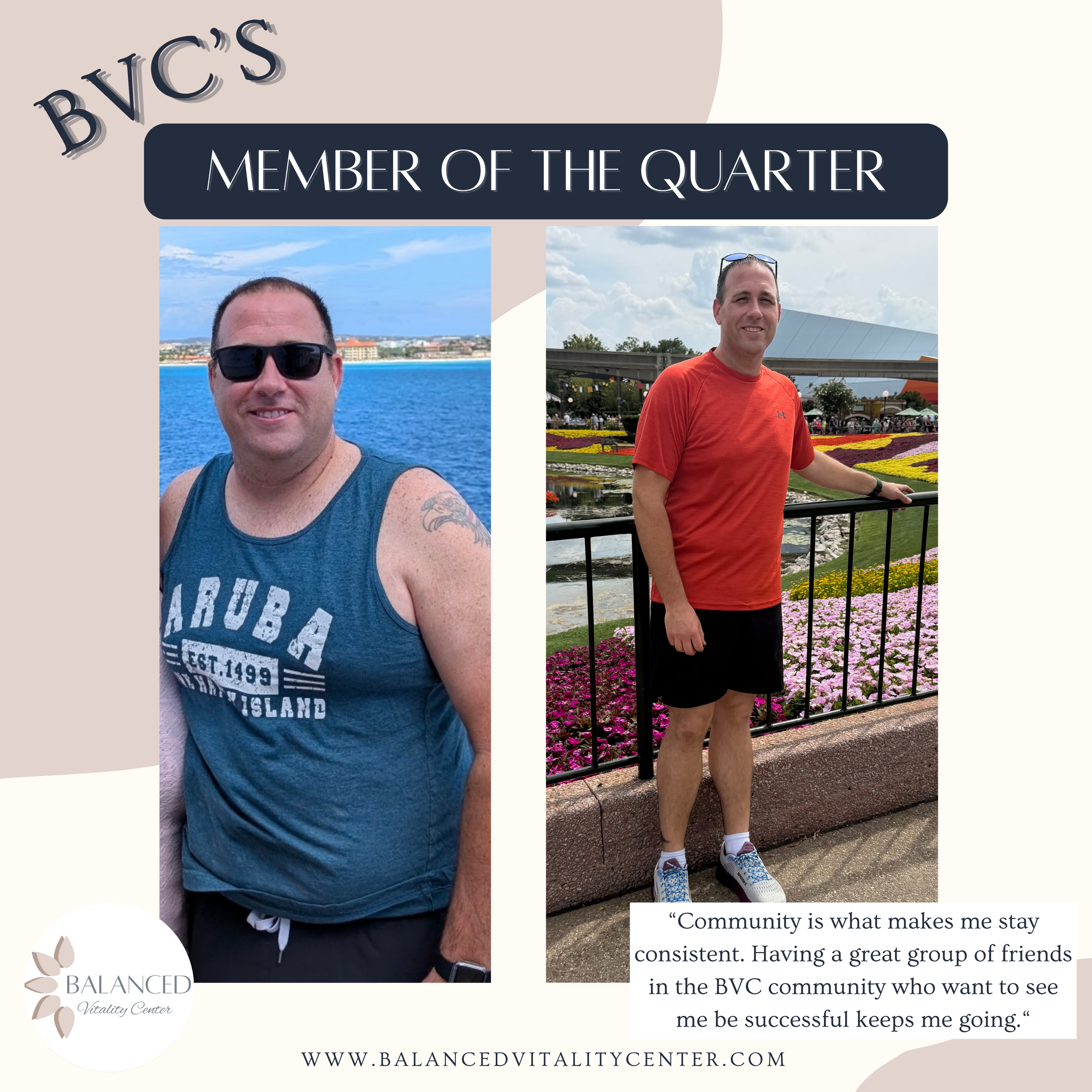 BVC Patient Spotlight: Michael Frasca’s Journey to Consistency, Community, and Transformation