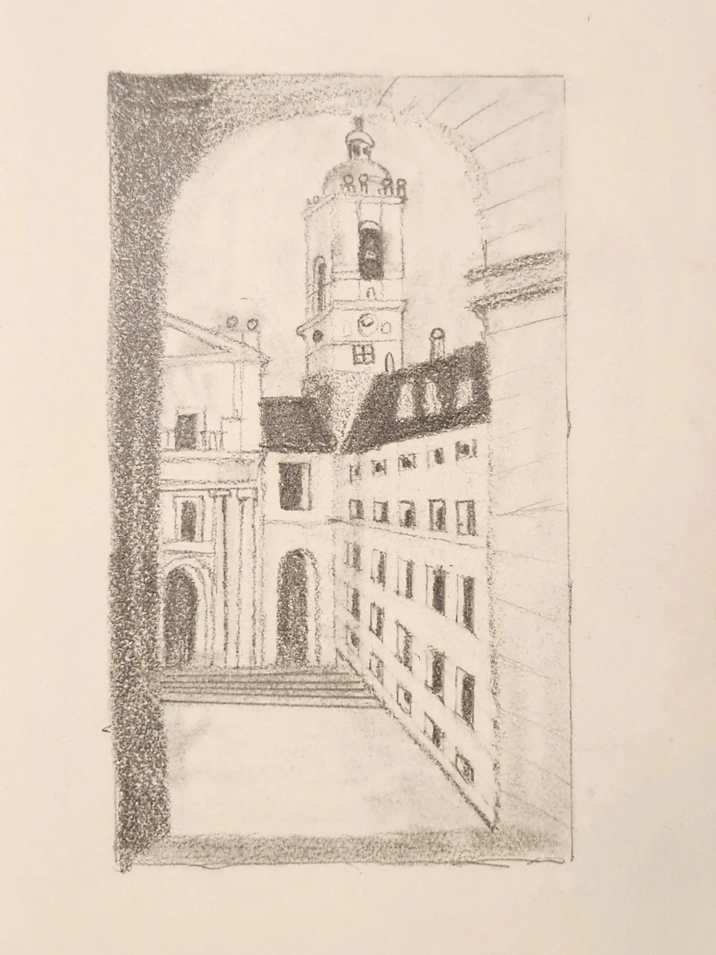  A Small Quick Pencil Sketch From A Reference Image