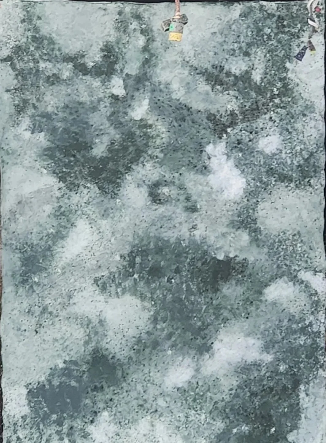 Class Work Theatrical Marble On Painted Muslin 2'x4'