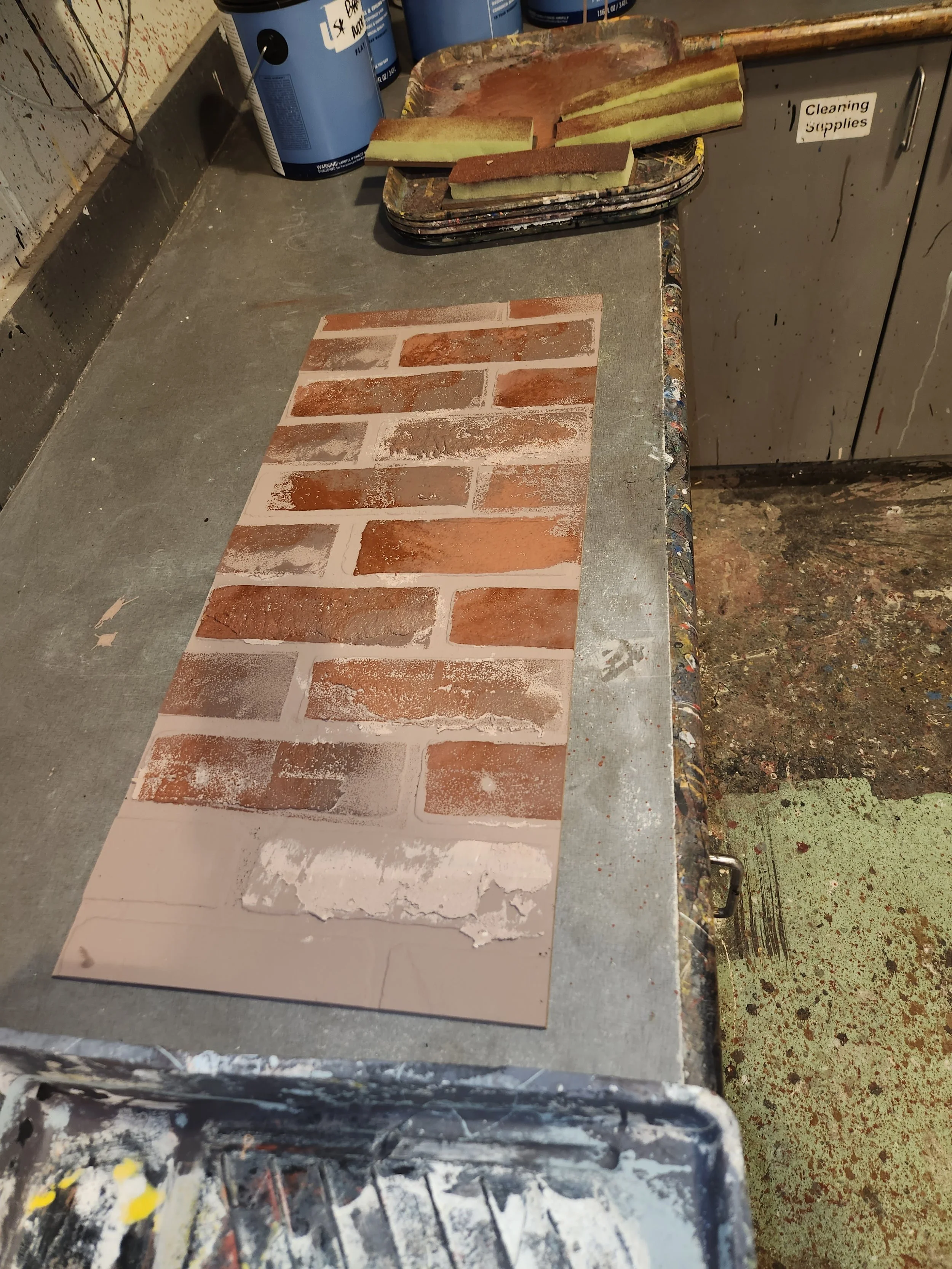 Stop Kiss Brick Treatment