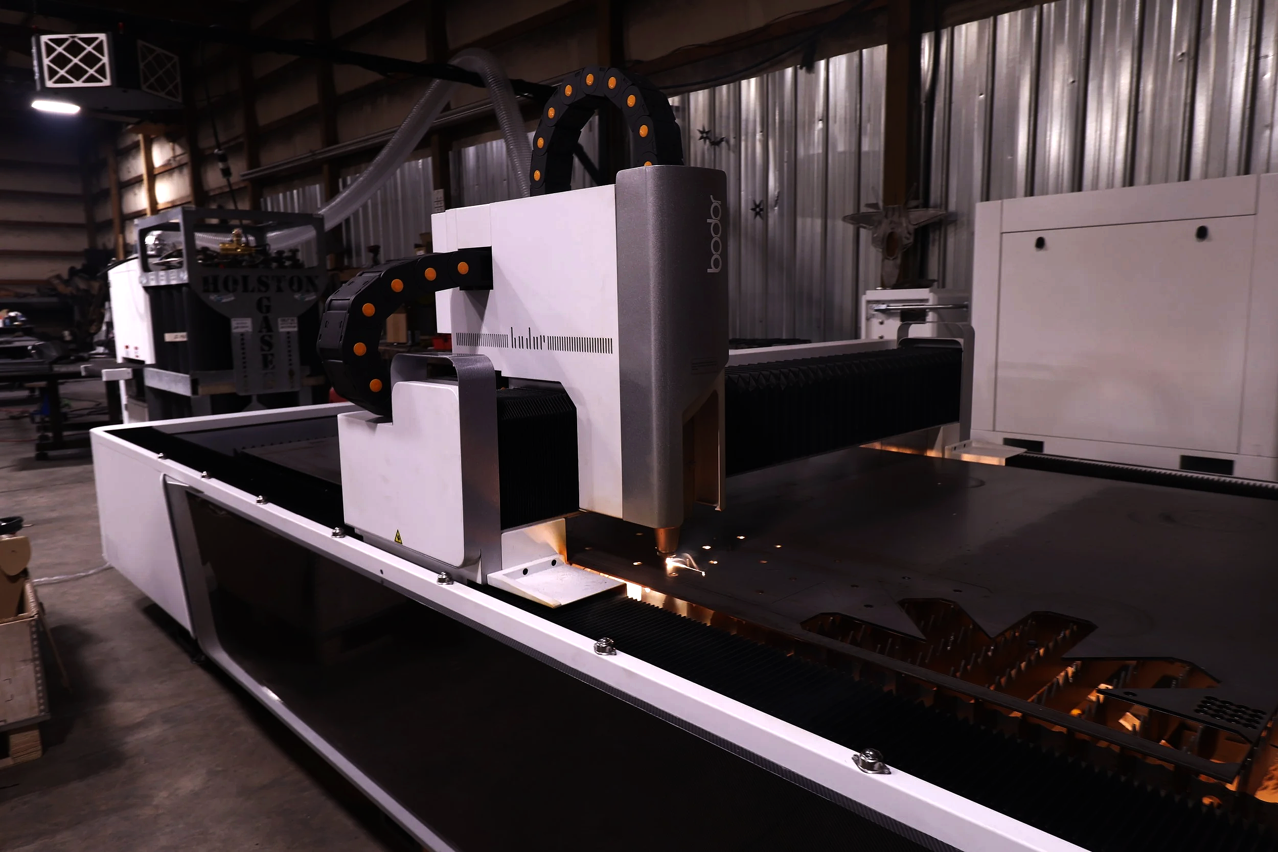 Cnc laser cutting 1/4" mild steel