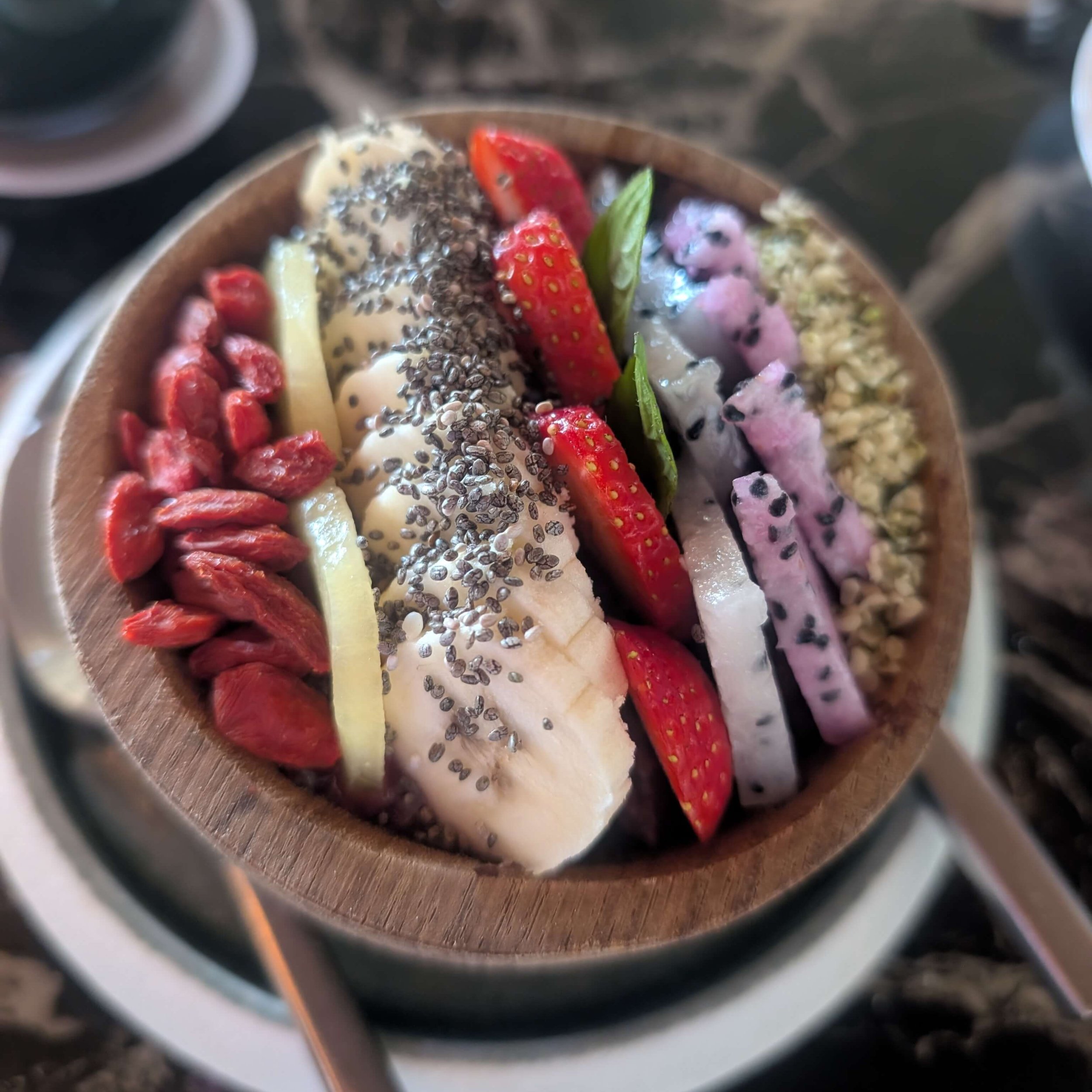 Acai Bowl - Instagram-worthy acai bowl with fresh tropical toppings at Seaside, Impression Moxché.