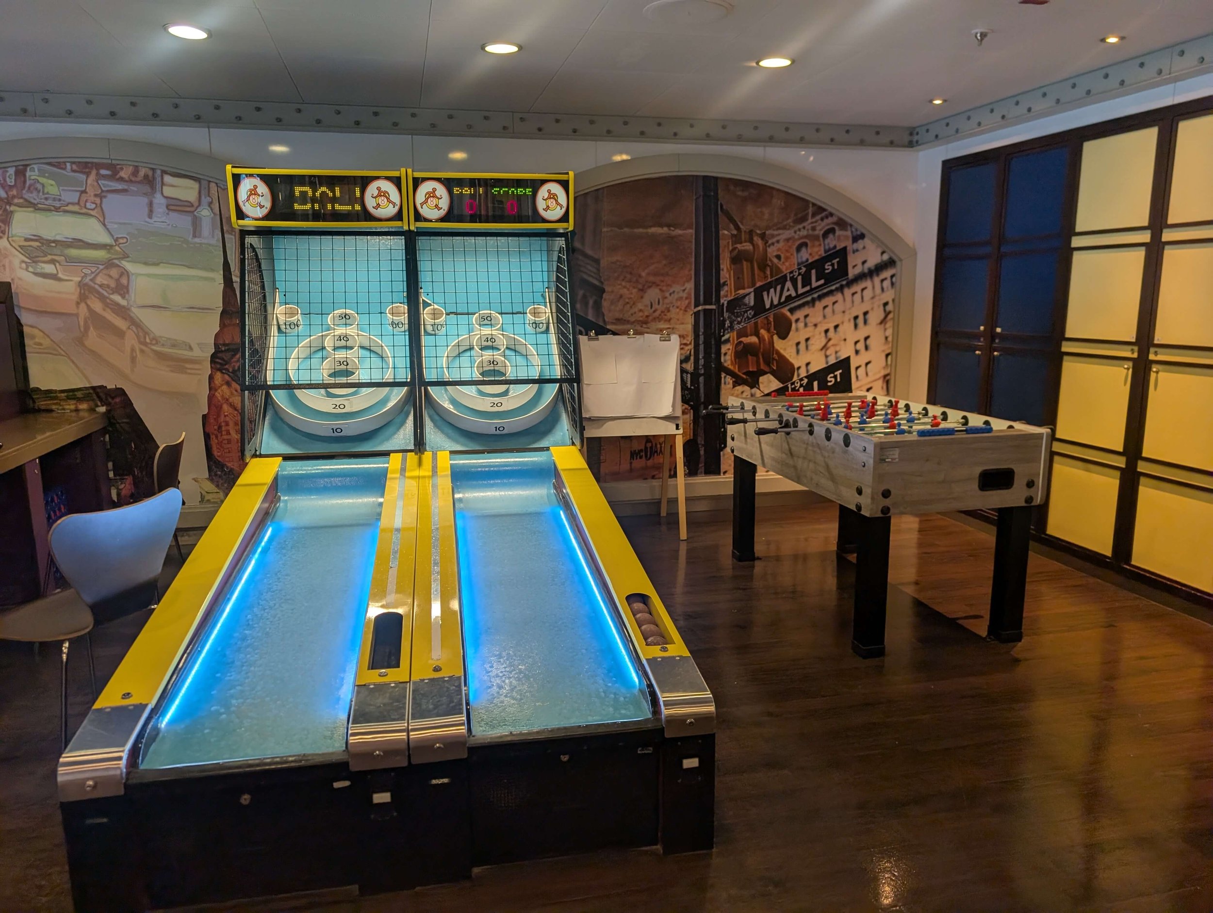 Skee ball, video games, and organized activities kept my kids coming back each evening.