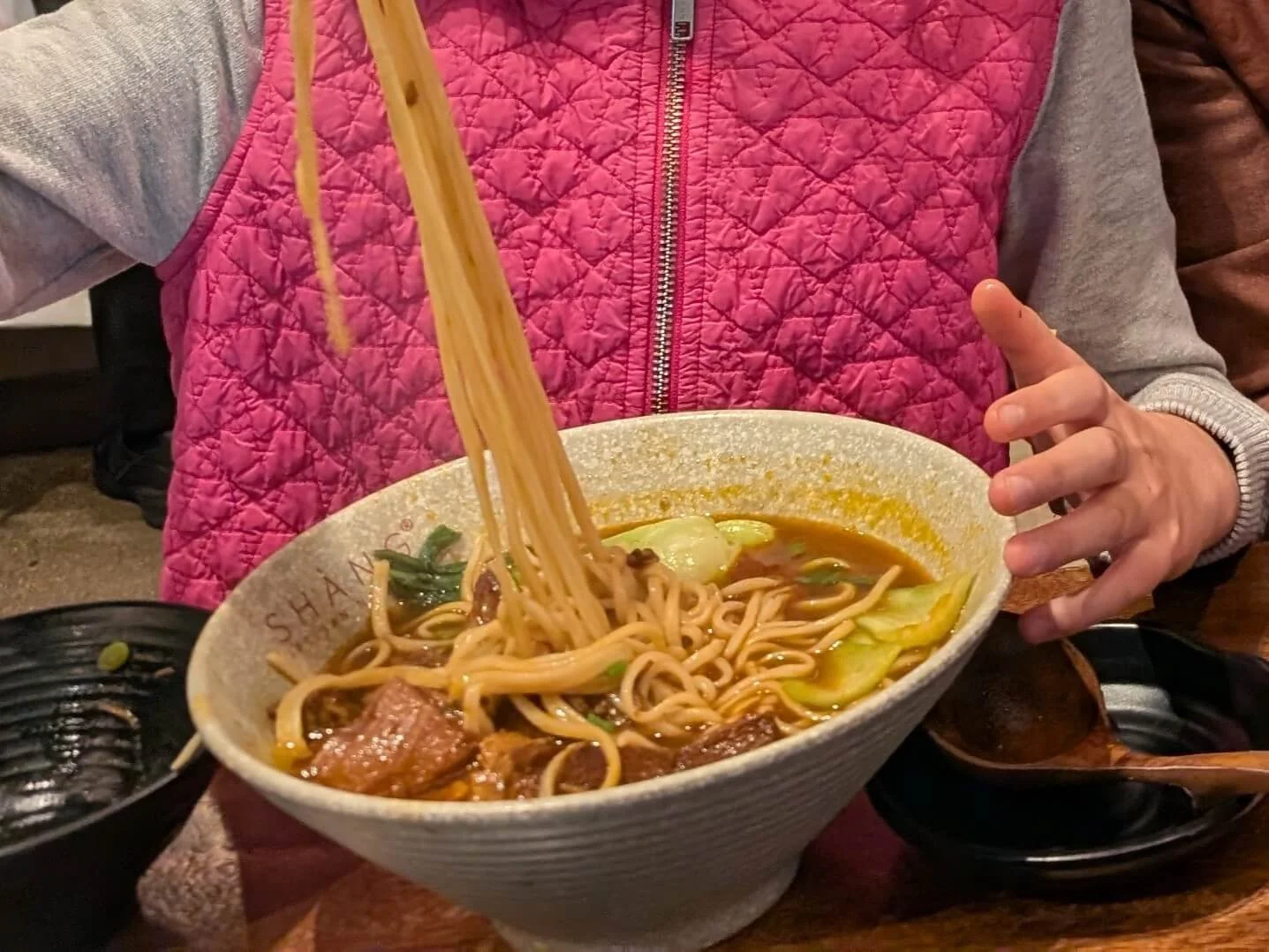 Asian dish served at a restaurant in Las Vegas Chinatown