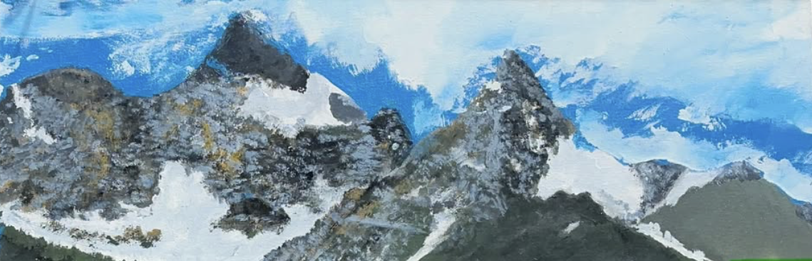 
Two Peaks 18'x48" (Banff National Park, Canada)