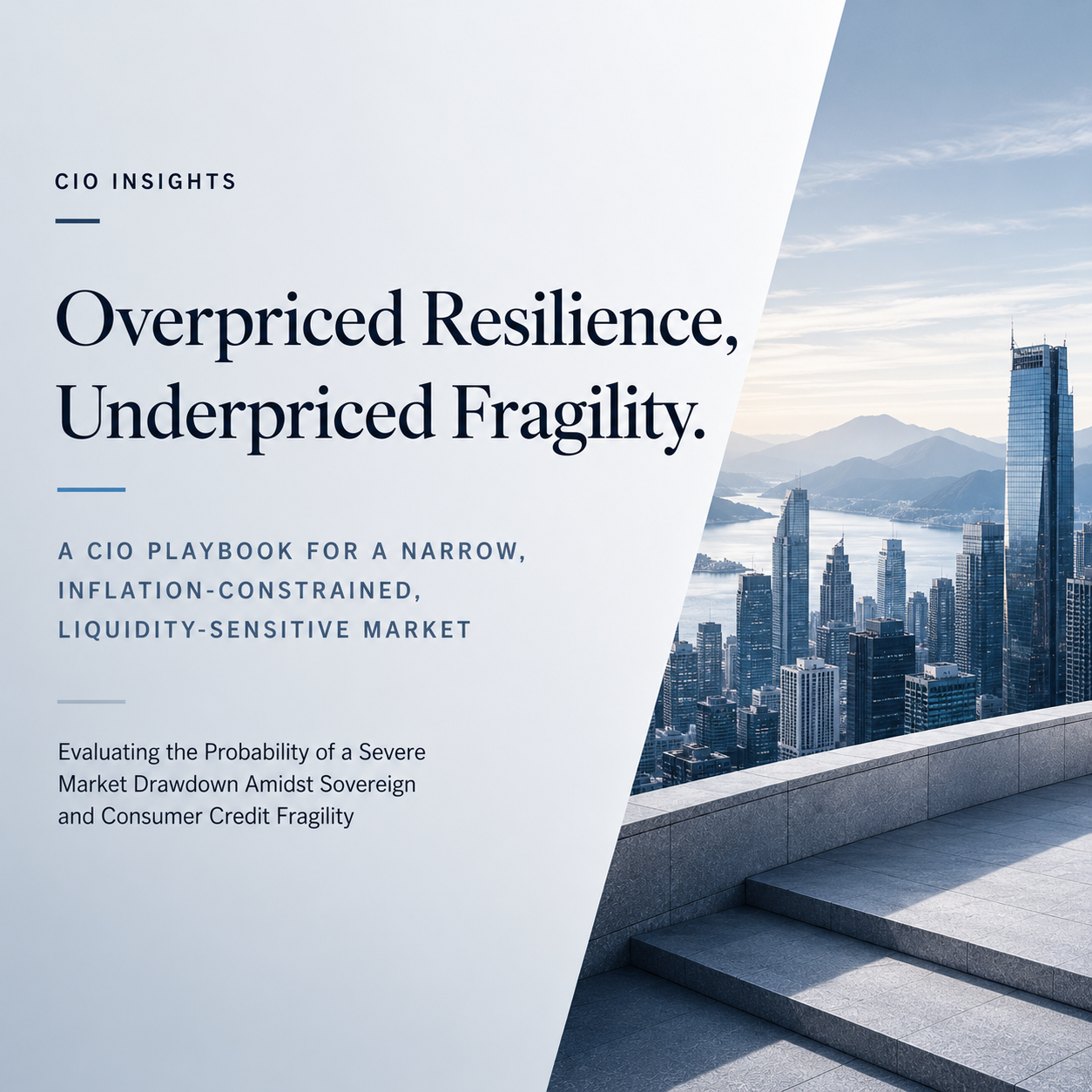 Overpriced Resilience, Underpriced Fragility: Analysis of a Narrow, Inflation-Constrained, Liquidity-Sensitive Market