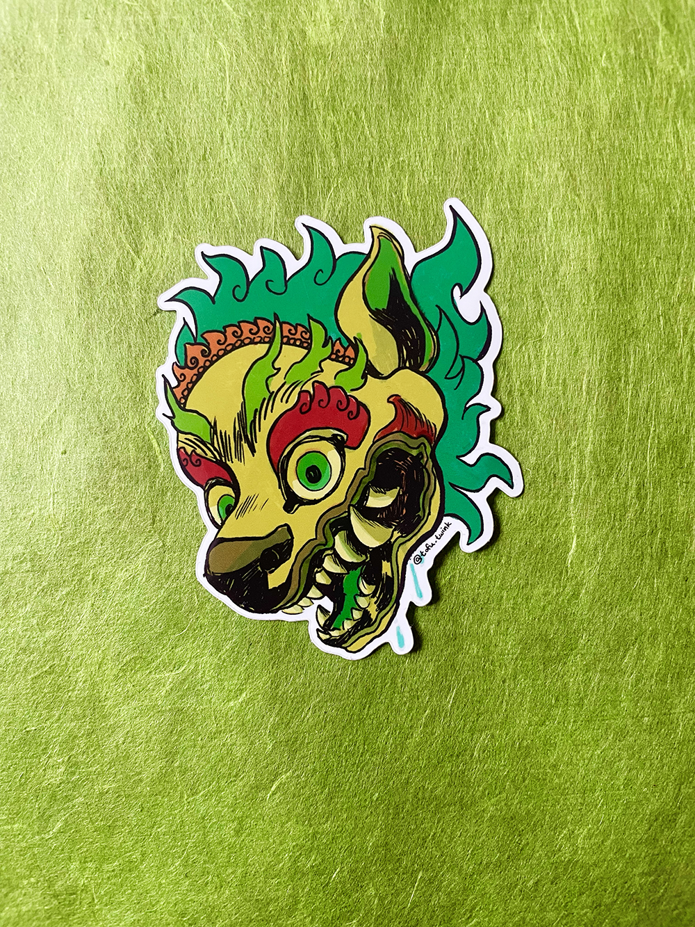Foo Dog Sticker