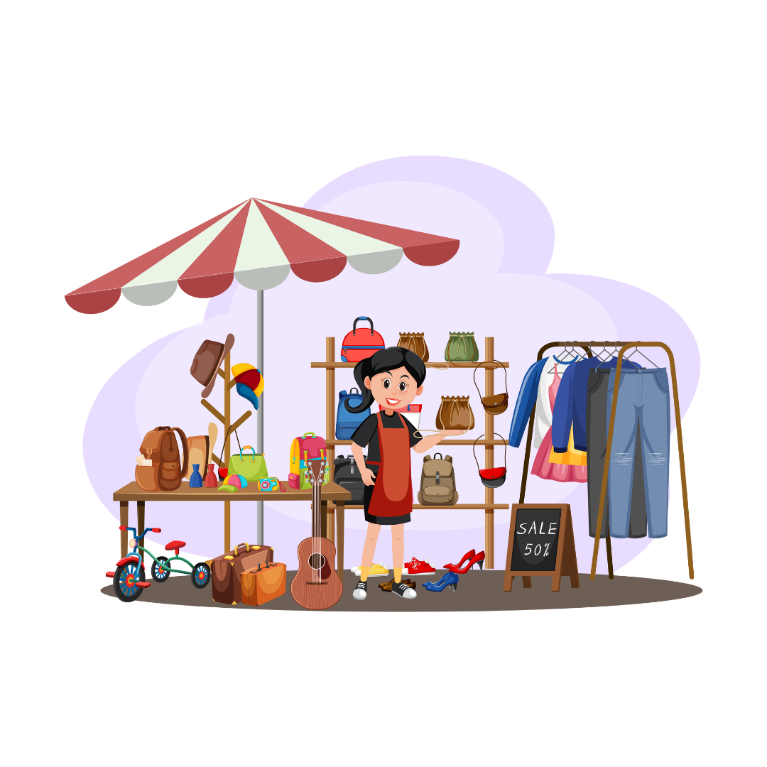 Merchant vendors vector