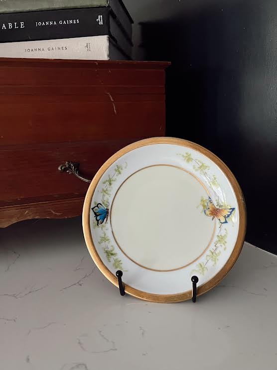 Heirloom Butterfly Plate
