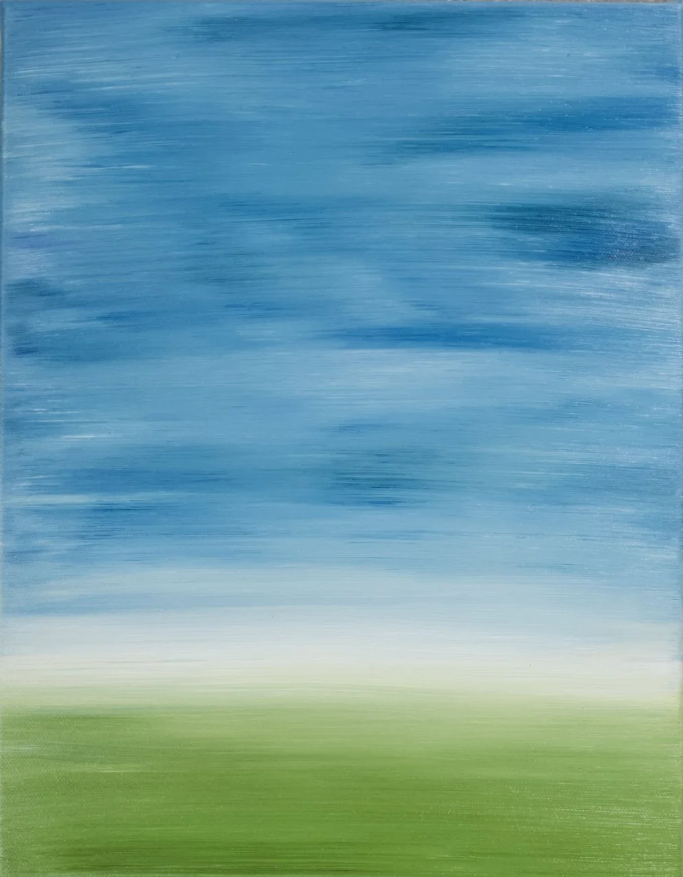 Blue Sky, 14 x 11 | Oil on canvas | $250