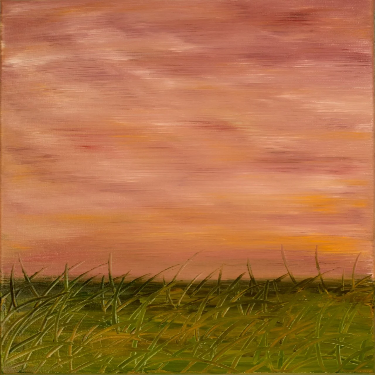 Lavender Light, 12 x 12 | Oil on canvas | $250