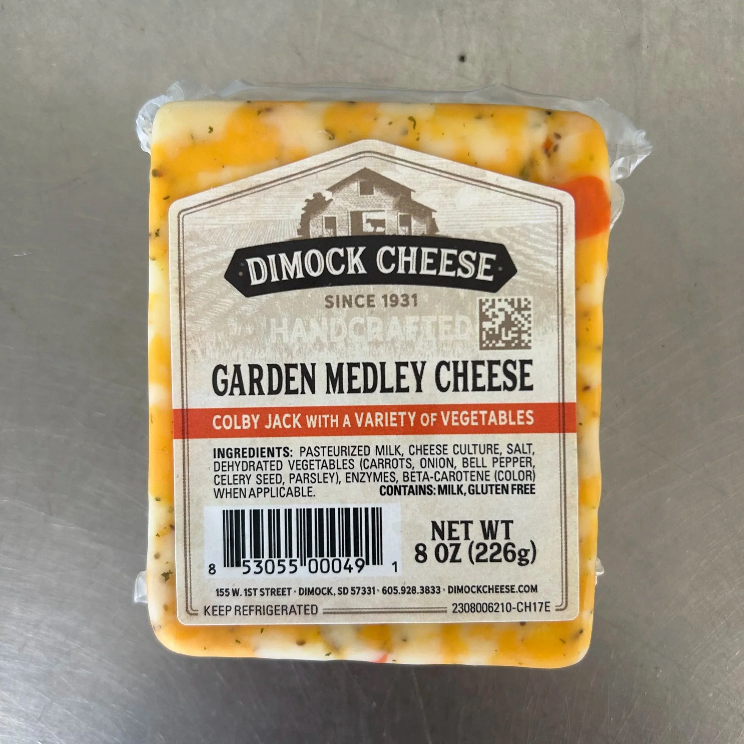 Garden Medley Block Cheese