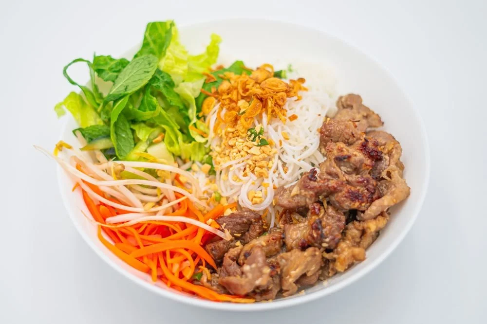 Grilled Pork Vermicelli Salad Bowl