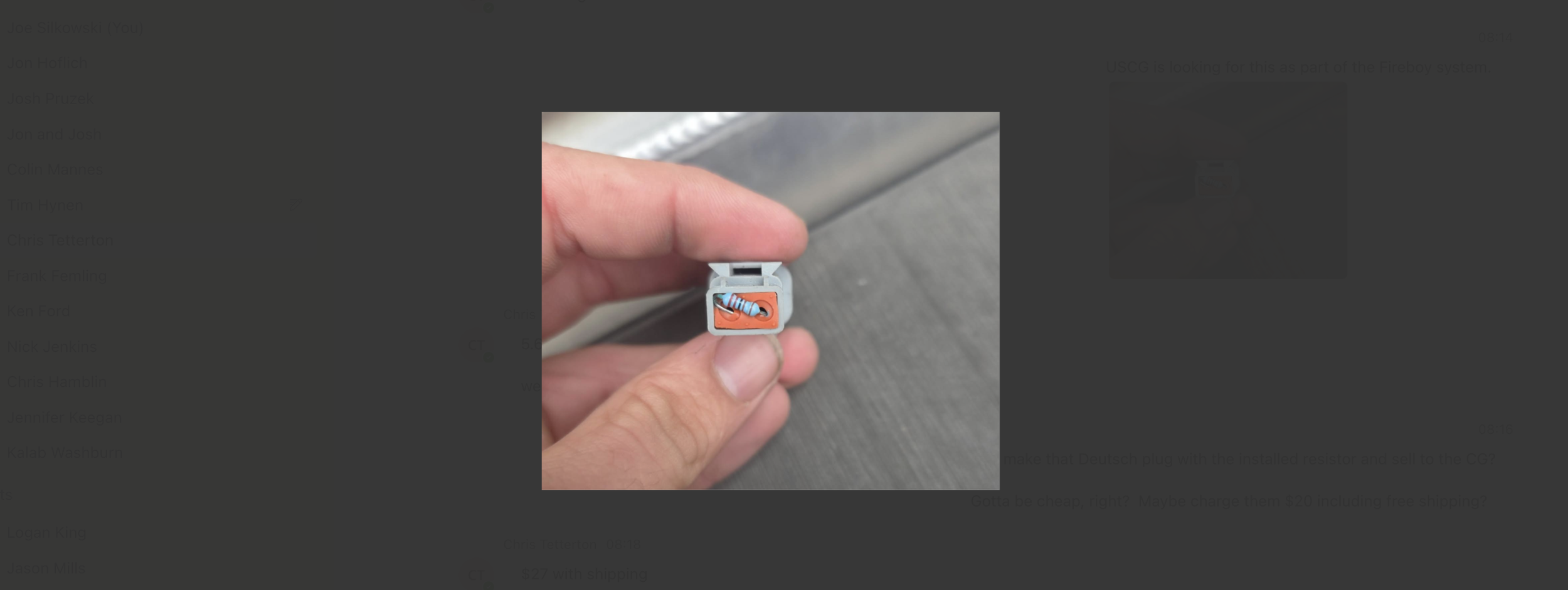 Resistor Assembly for Fireboy System | SPC-SW II