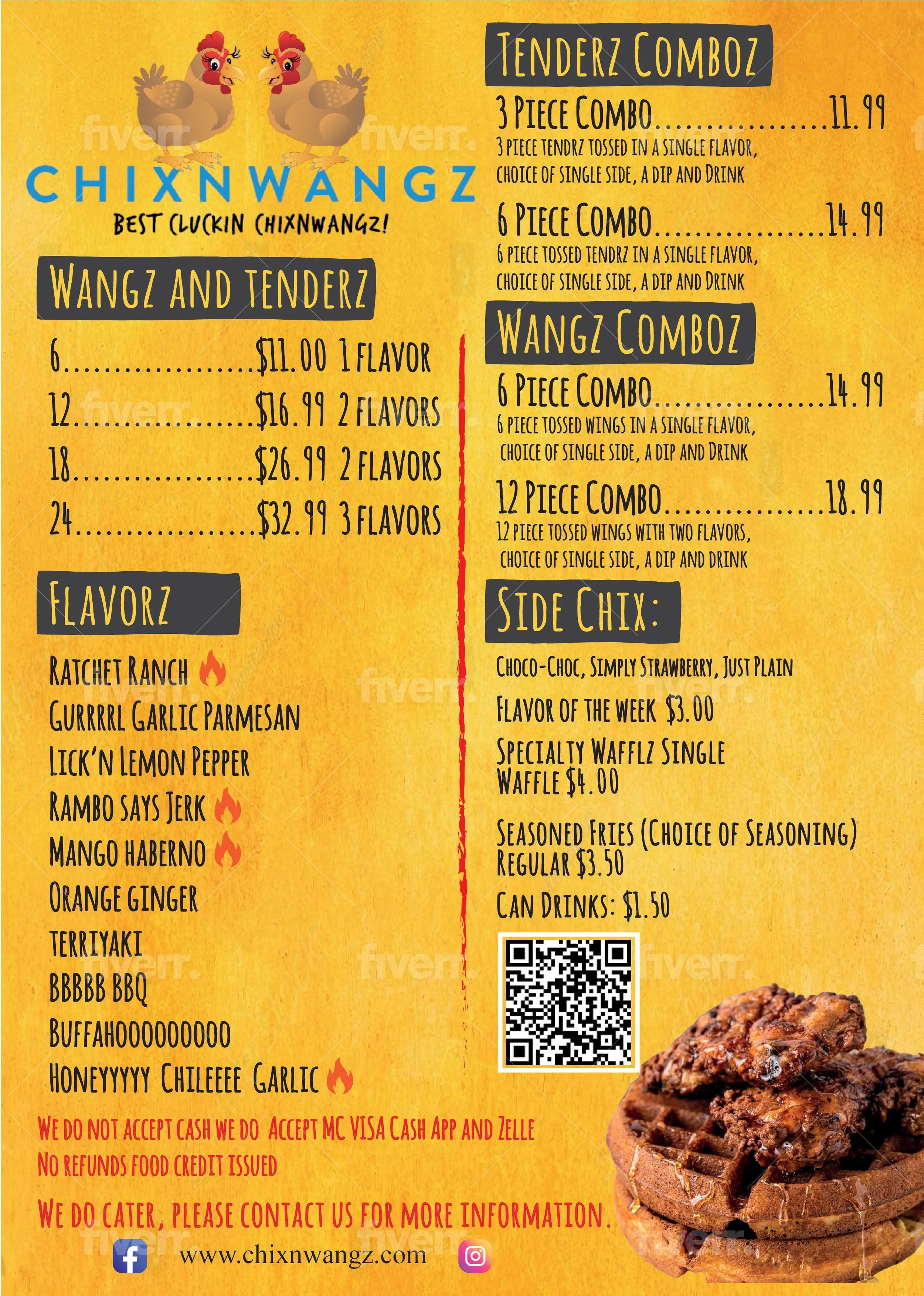Pwz Menu ChixnWangz