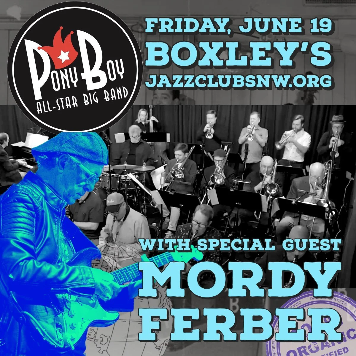 Pony Boy Big Band feat. Mordy Ferber