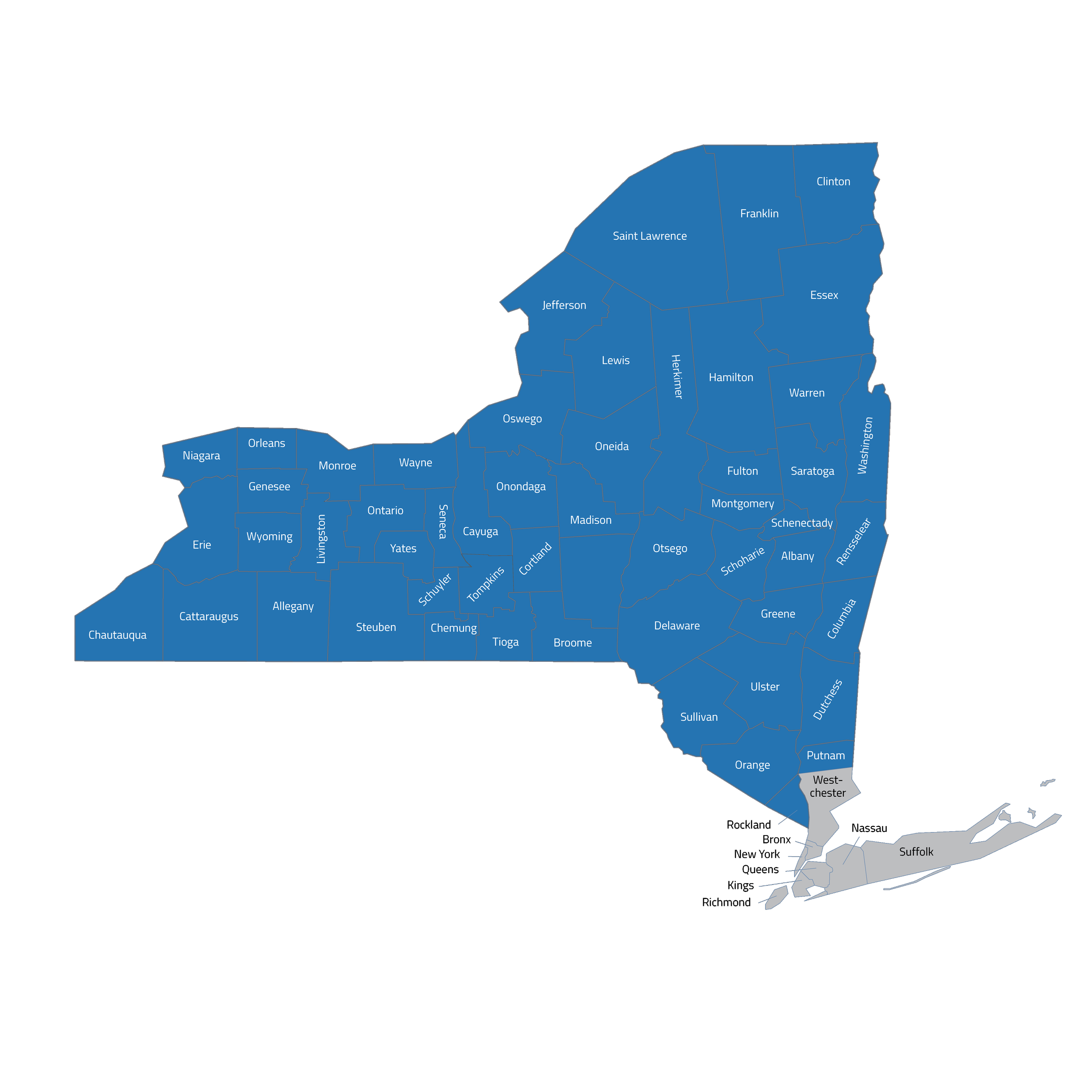 New York SSVF Map