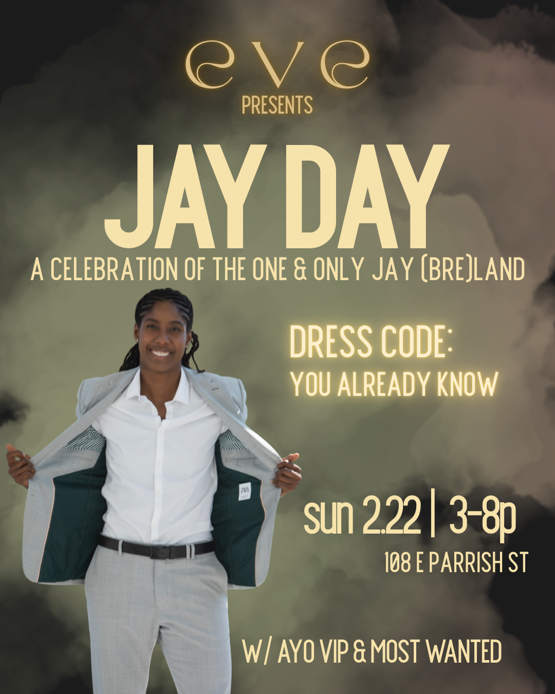jay day — eve.