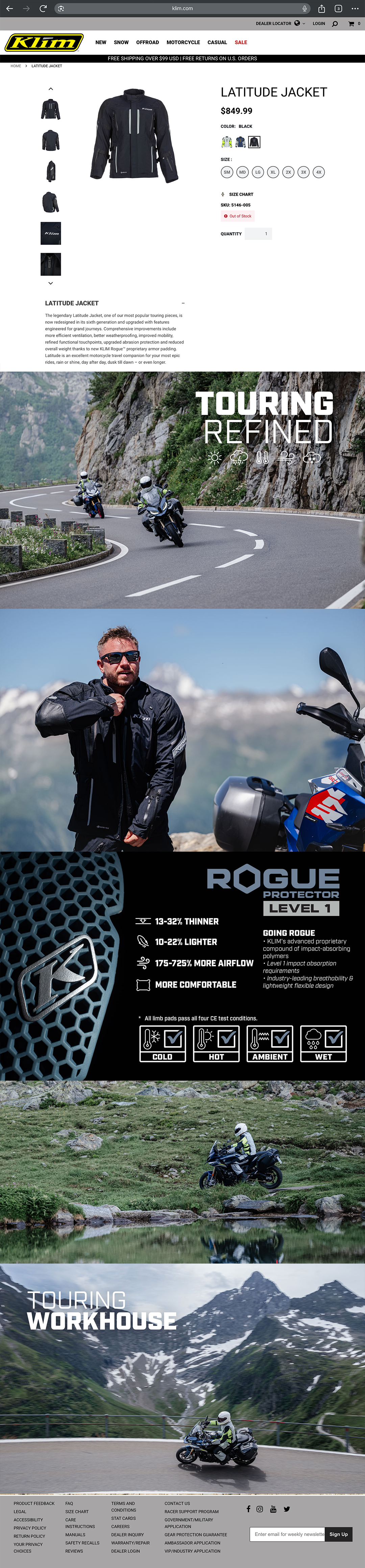 LATITUDE PRODUCT PAGE