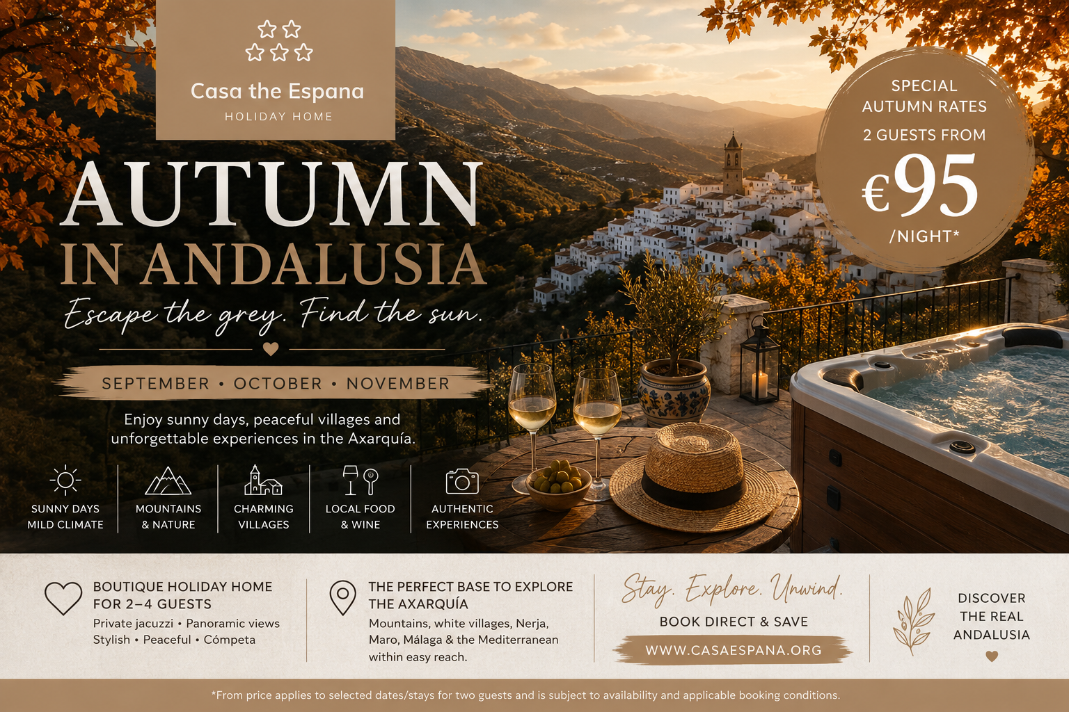 Autum in Andalusia Casa Espana