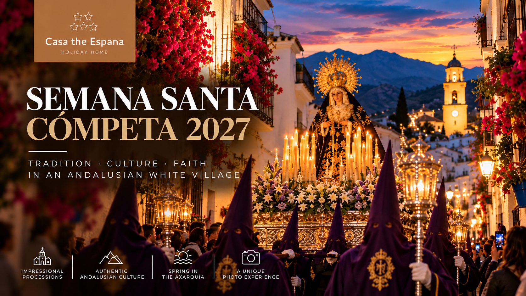 Semana Santa in Cómpeta 2027